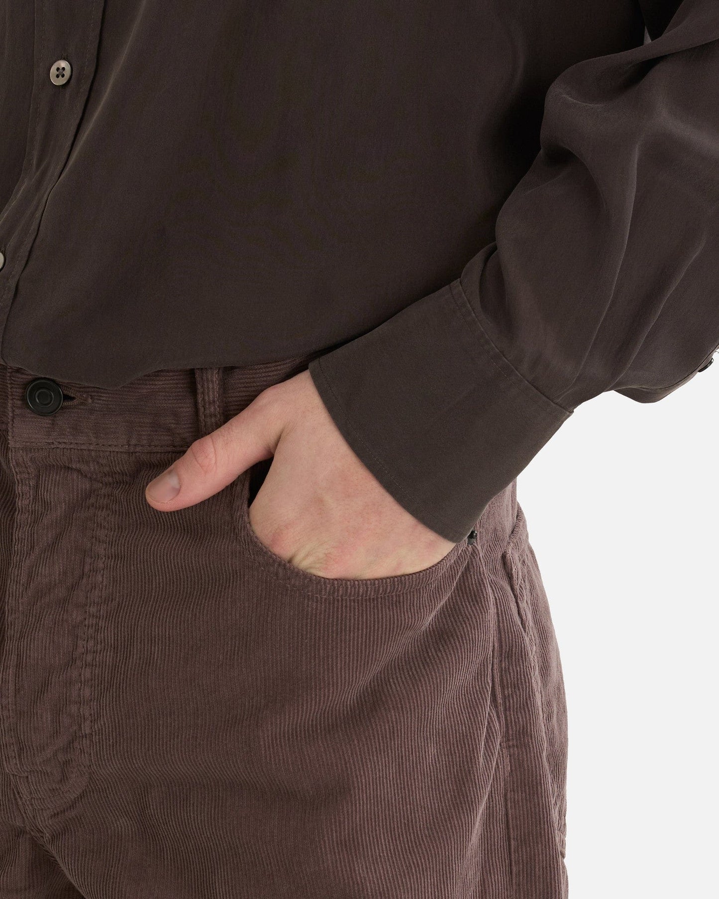 The Row Men's Pants Rossen Pant in Mud