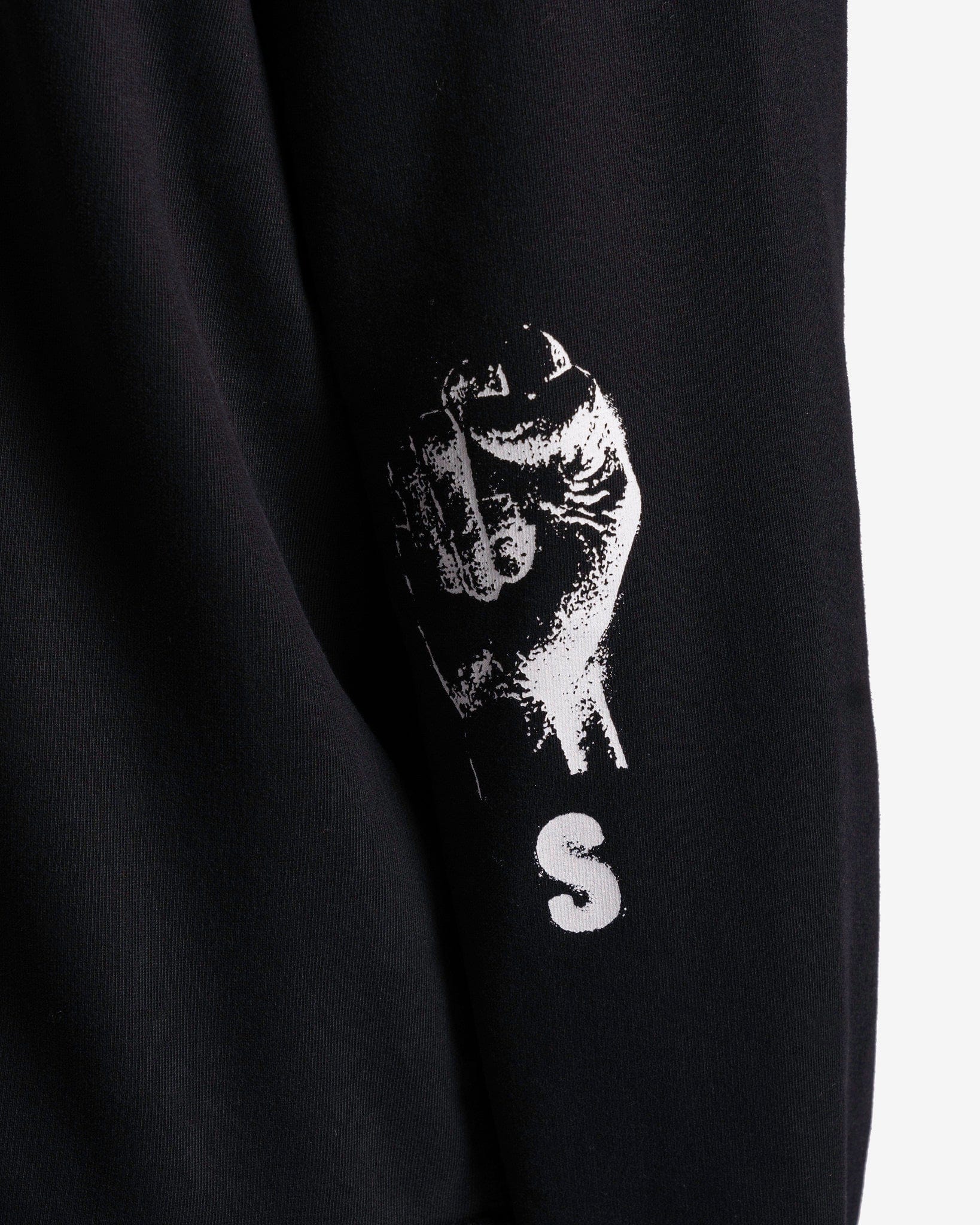 RS Hand Signs Zipped Hoodie in Black – SVRN