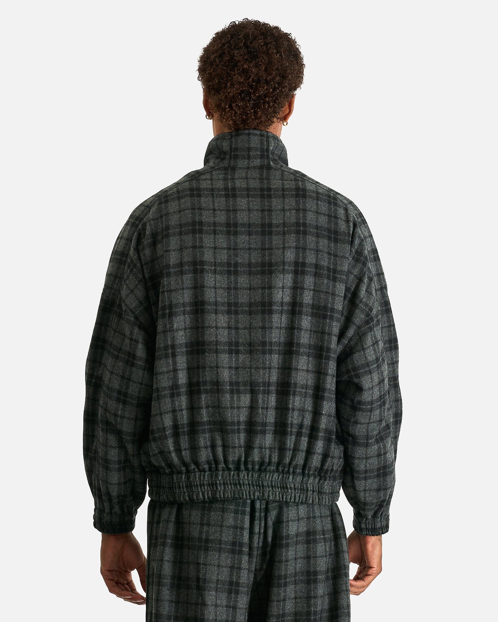 Willy Chavarria Men's Jackets Ruff Rider Jacket in Charcoal