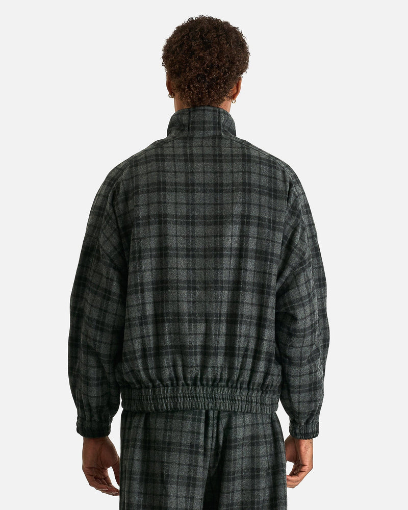 Willy Chavarria Men's Jackets Ruff Rider Jacket in Charcoal