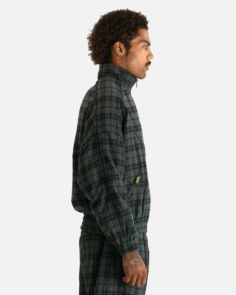 Willy Chavarria Men's Jackets Ruff Rider Jacket in Charcoal