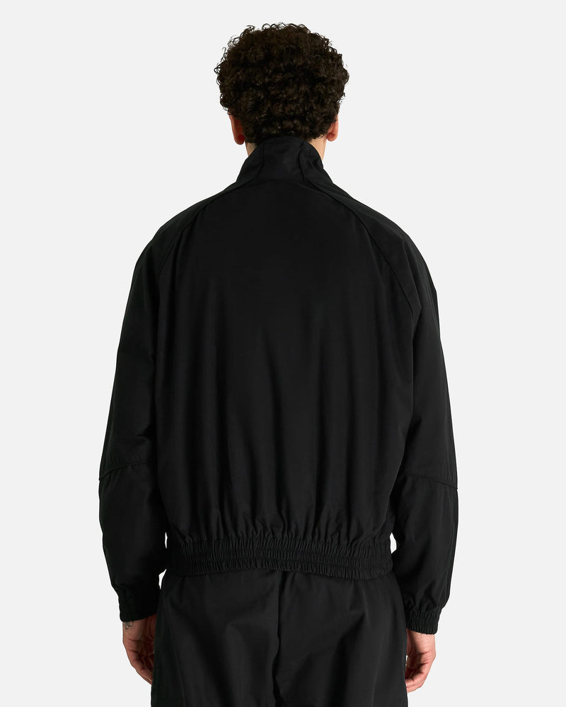 Willy Chavarria Men's Jackets Ruff Rider Track Jacket in Black