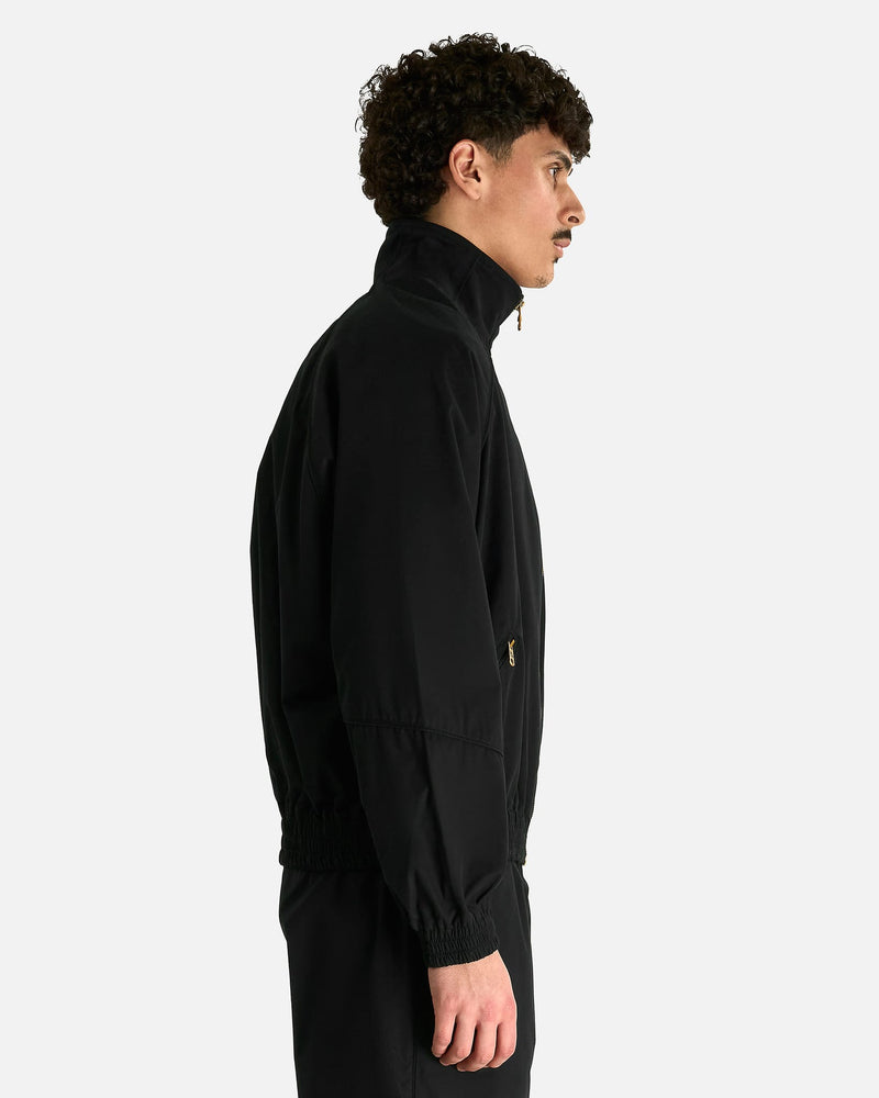 Willy Chavarria Men's Jackets Ruff Rider Track Jacket in Black