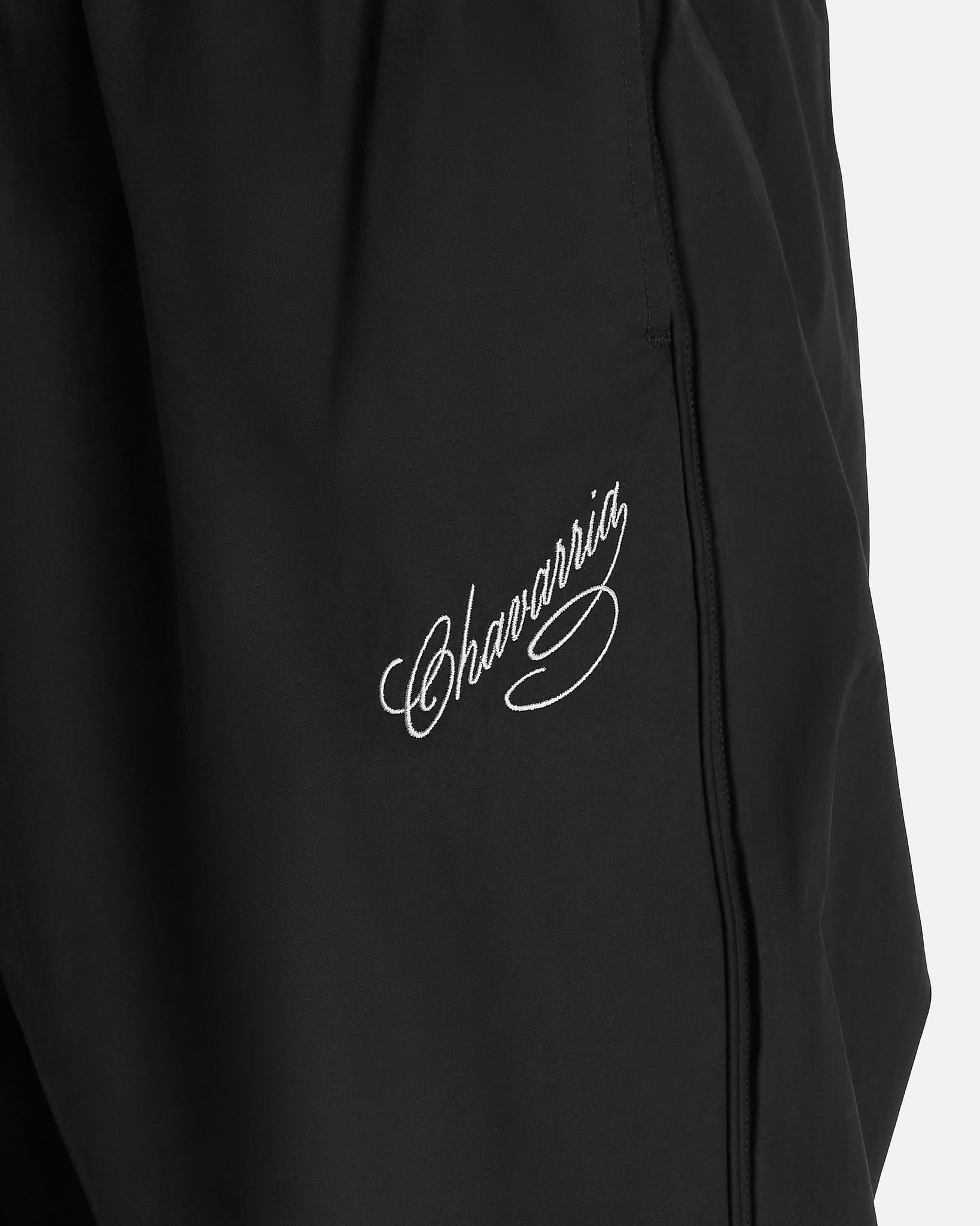 Willy Chavarria Men's Pants Ruff Rider Track Pant in Black