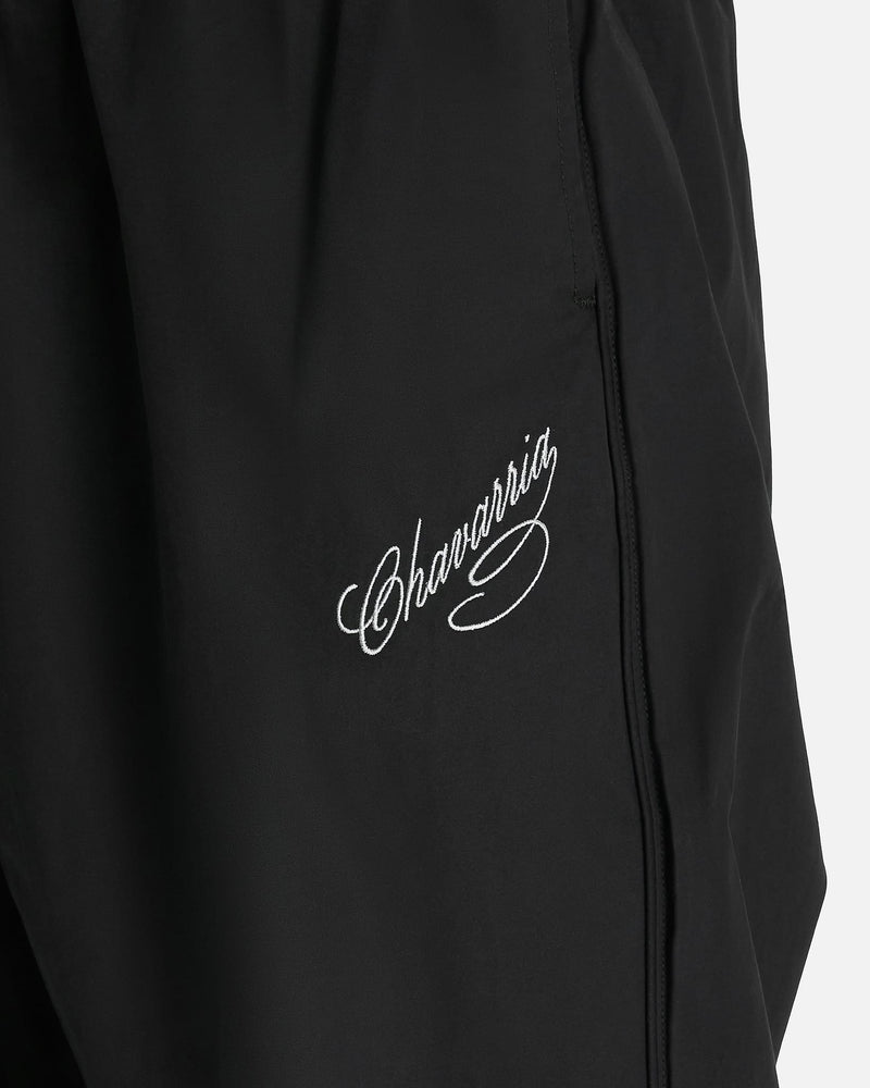 Willy Chavarria Men's Pants Ruff Rider Track Pant in Black