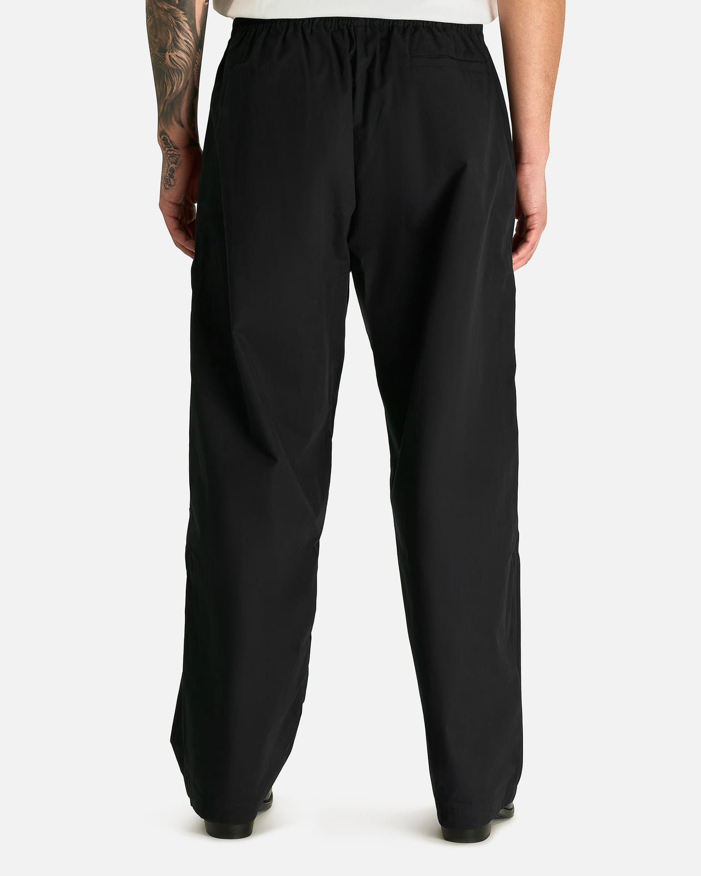 Willy Chavarria Men's Pants Ruff Rider Track Pant in Black