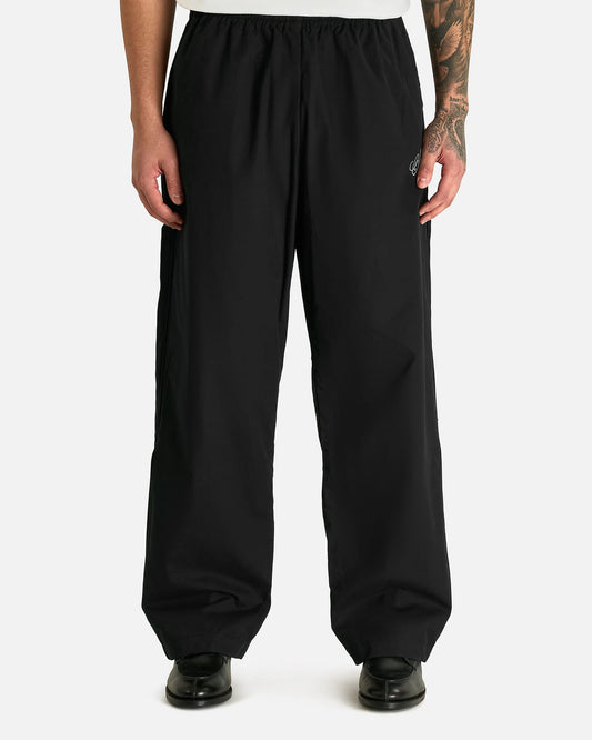 Willy Chavarria Men's Pants Ruff Rider Track Pant in Black