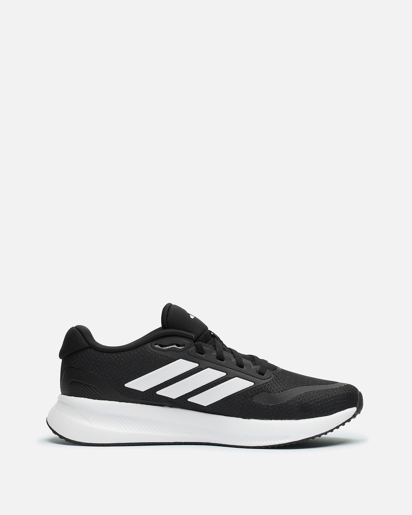Adidas Men's Sneakers Runfalcon5 Wide Running Shoes in Black