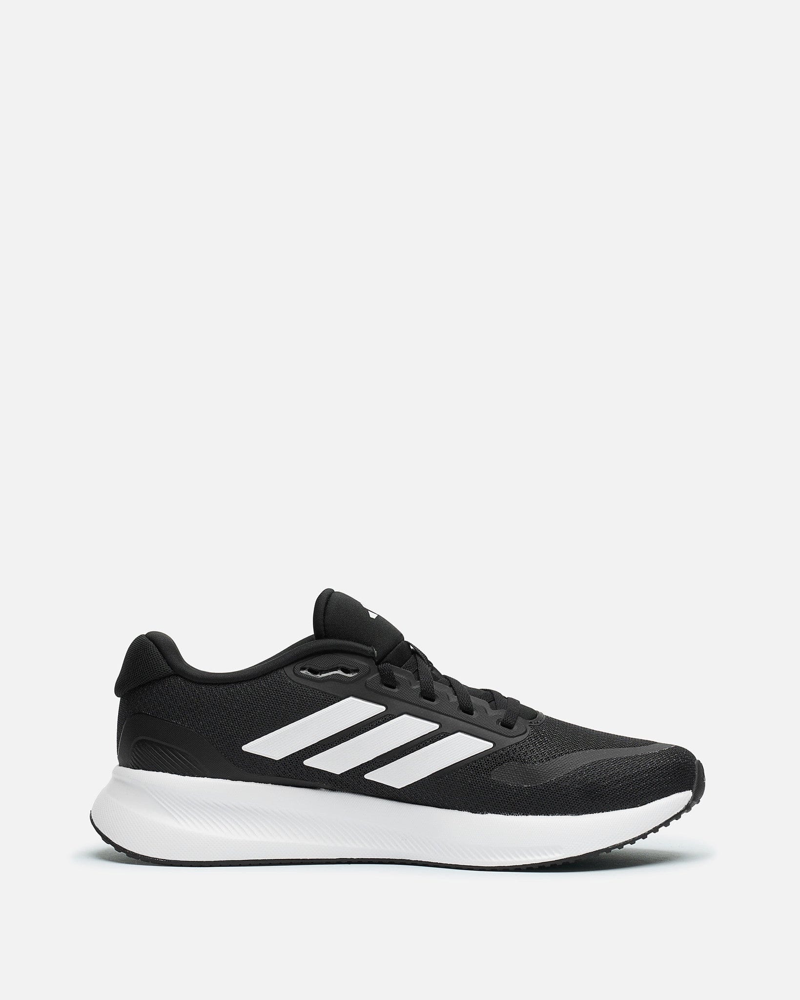 Adidas Men's Sneakers Runfalcon5 Wide Running Shoes in Black