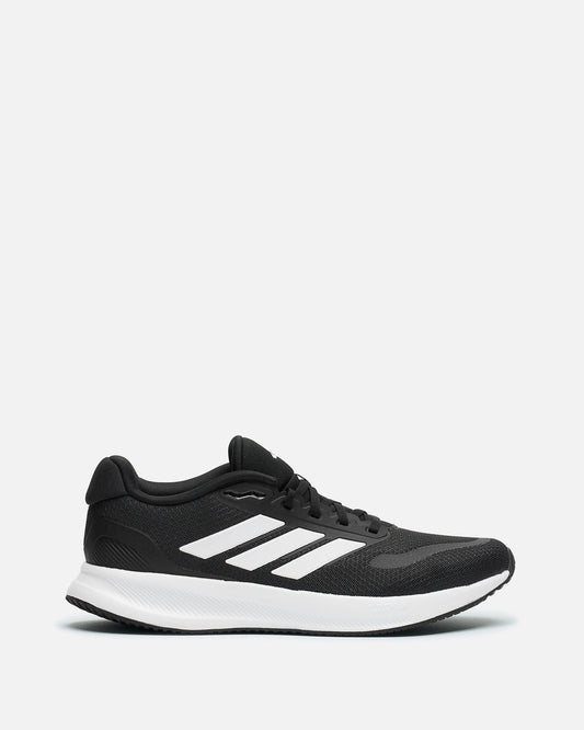 Adidas Men's Sneakers Runfalcon5 Wide Running Shoes in Black