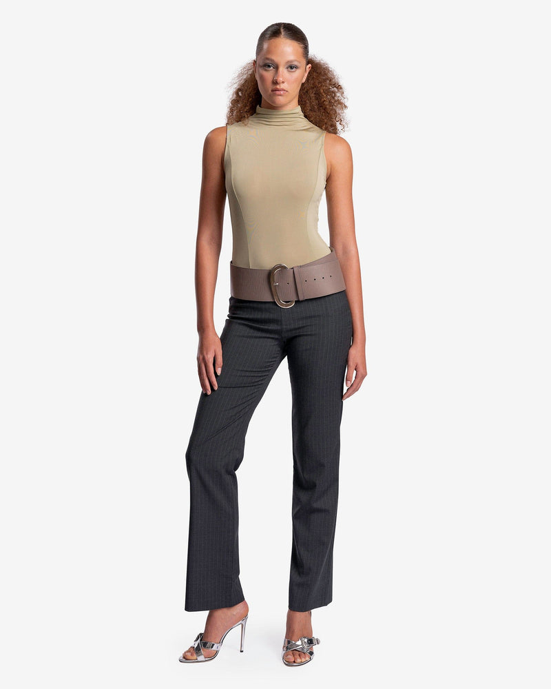 Paloma Wool Women Pants Saba Low Waisted Pants in Dark Grey