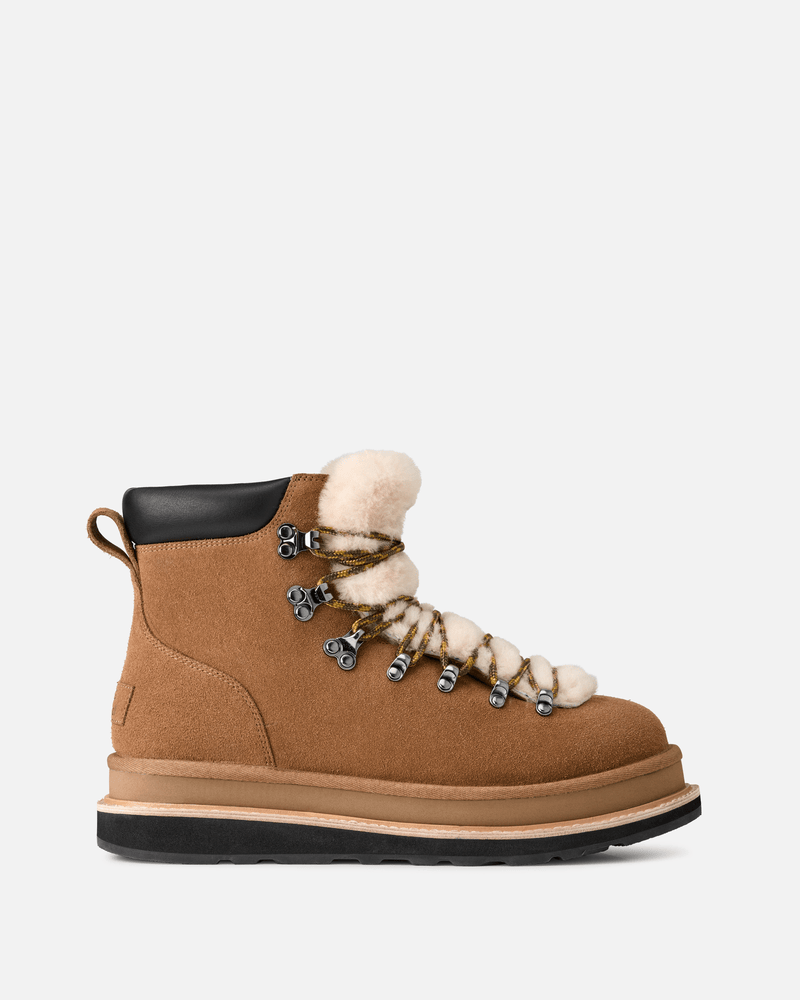 UGG Men's Sneakers sacai Hiker in Chestnut