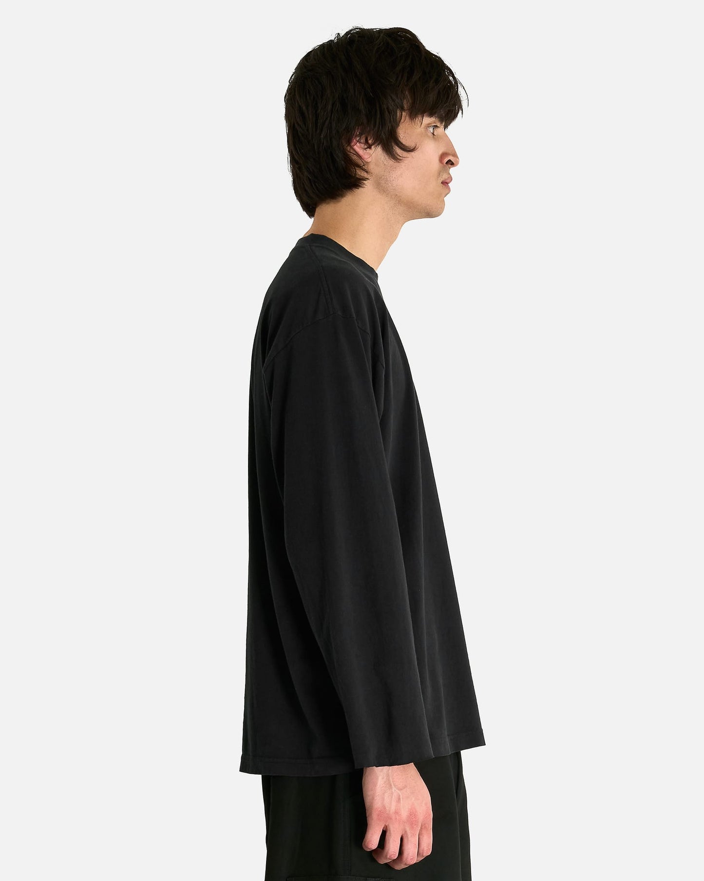 SVRN Men's T-Shirts Sacred Blade Long Sleeve in Black Edge