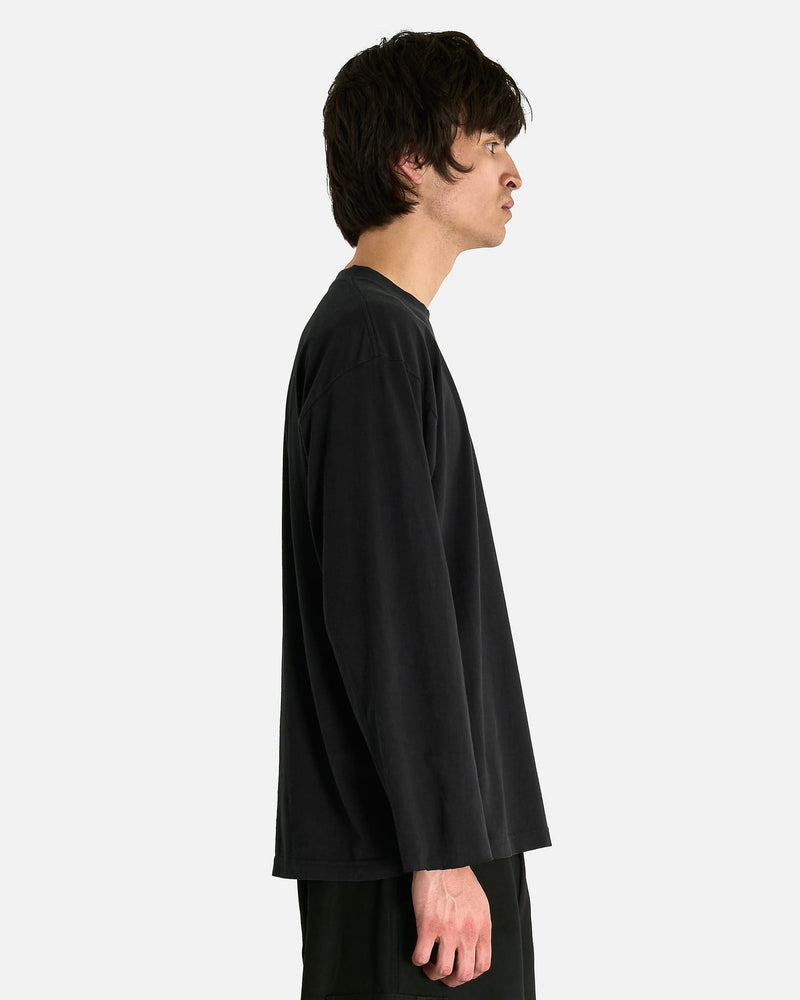 SVRN Men's T-Shirts Sacred Blade Long Sleeve in Black Edge