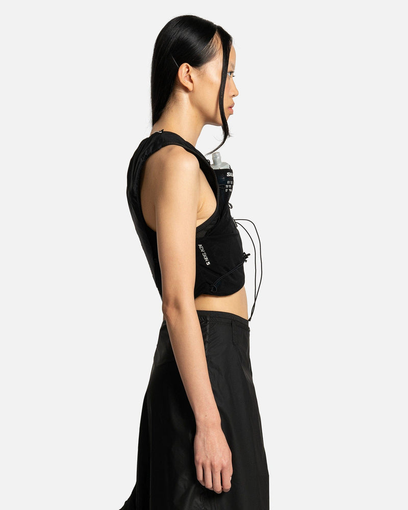 MM6 Maison Margiela Women Tops Salomon ADV Skin 5 Vest in Black