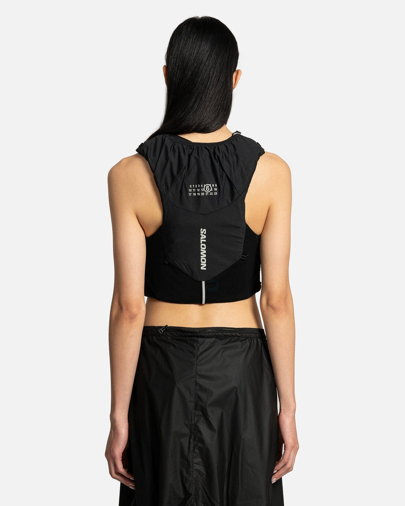 MM6 Maison Margiela Women Tops Salomon ADV Skin 5 Vest in Black