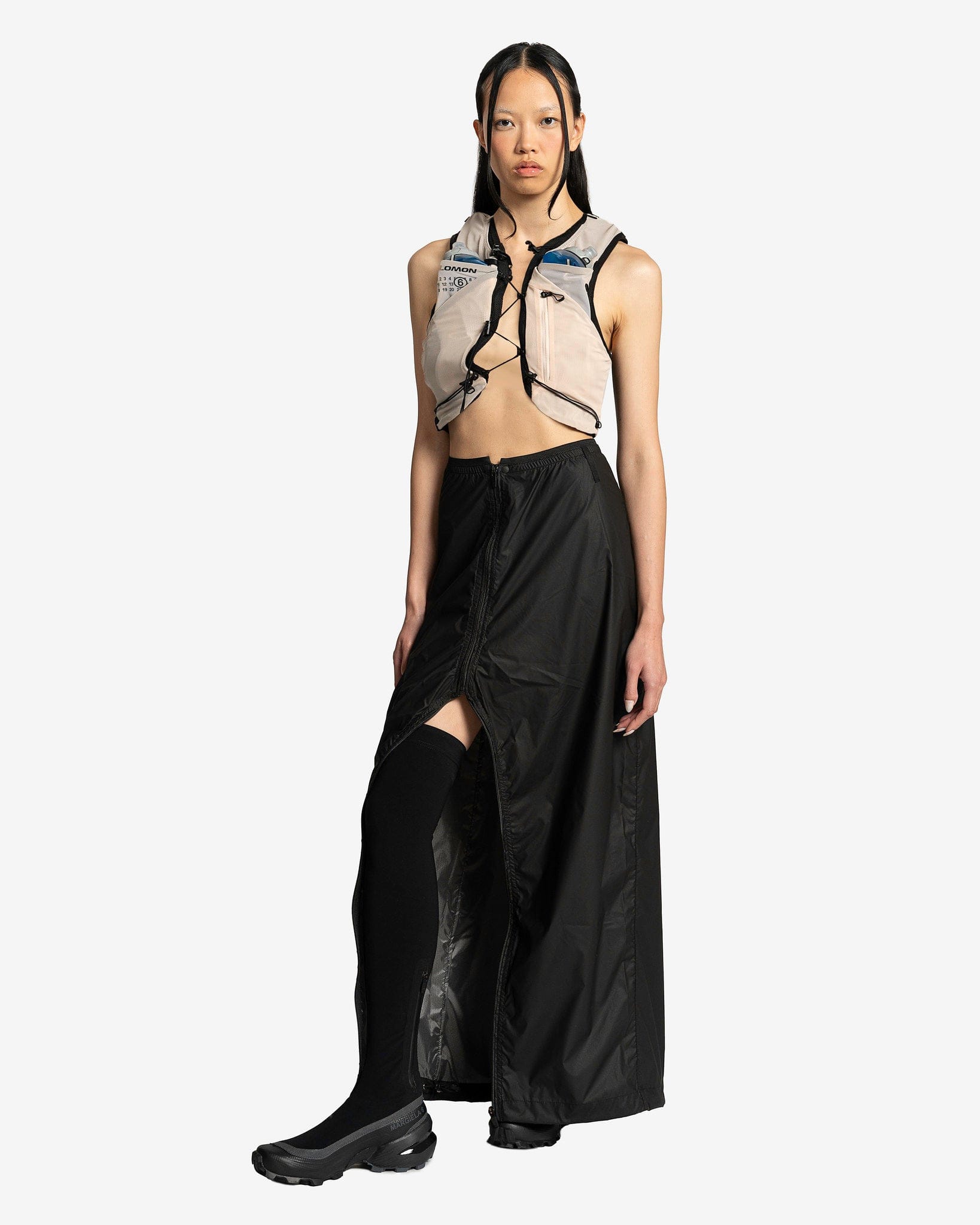 MM6 Maison Margiela Women Tops Salomon ADV Skin 5 Vest in Cream