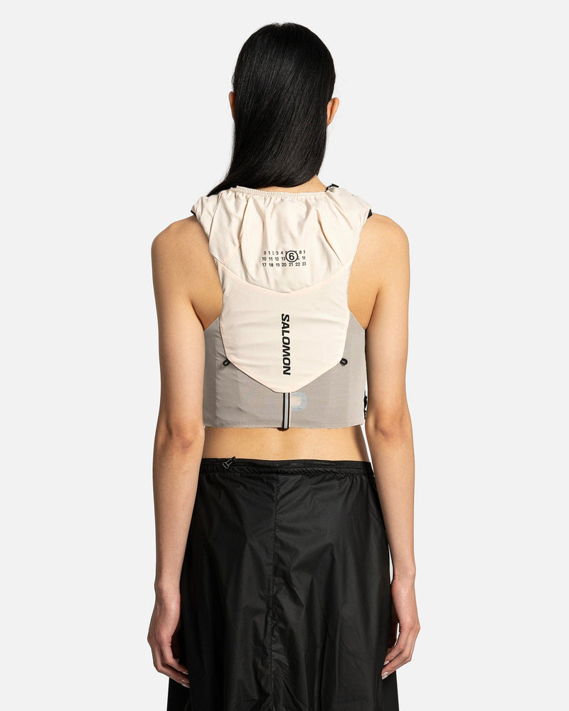 MM6 Maison Margiela Women Tops Salomon ADV Skin 5 Vest in Cream