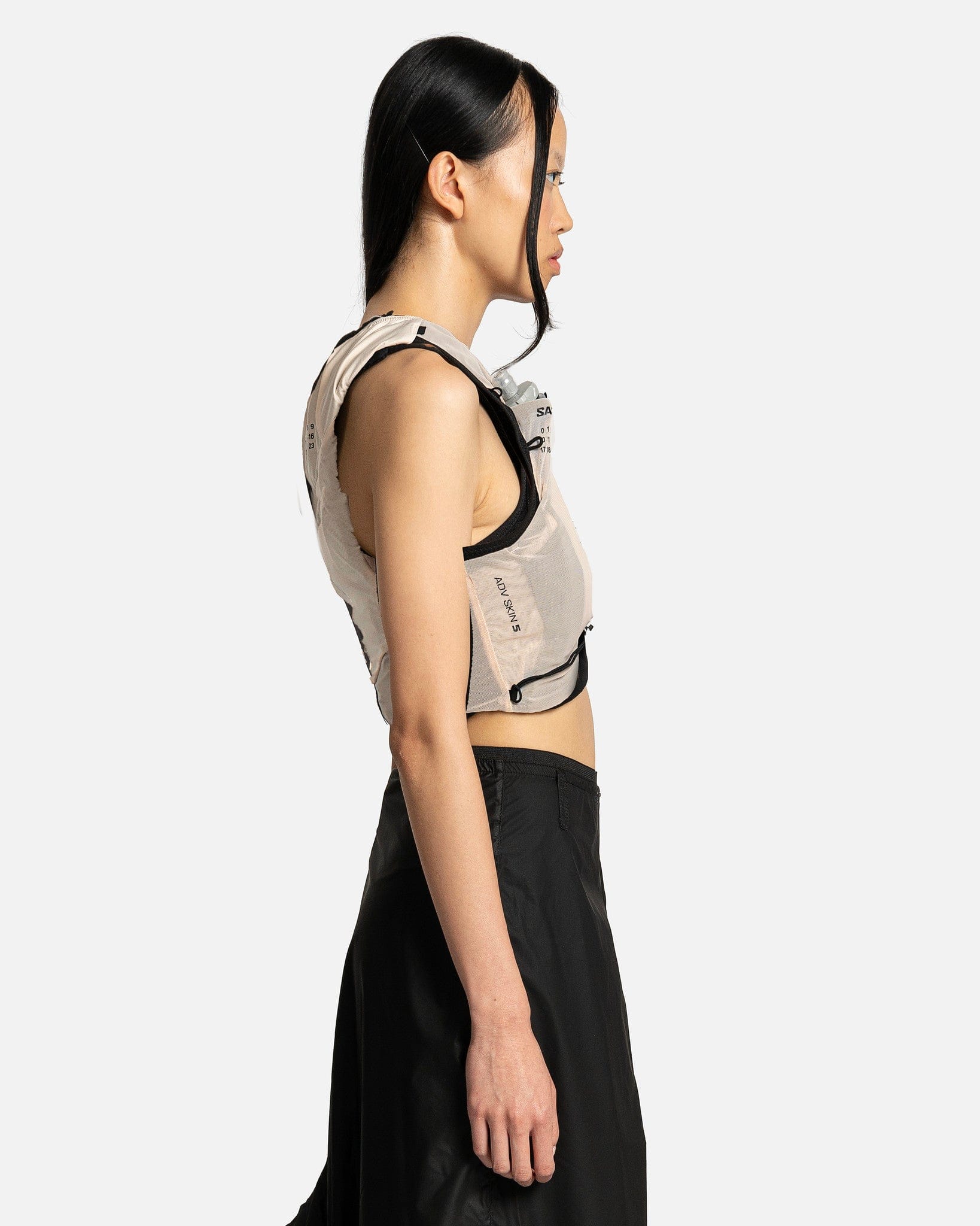 MM6 Maison Margiela Women Tops Salomon ADV Skin 5 Vest in Cream