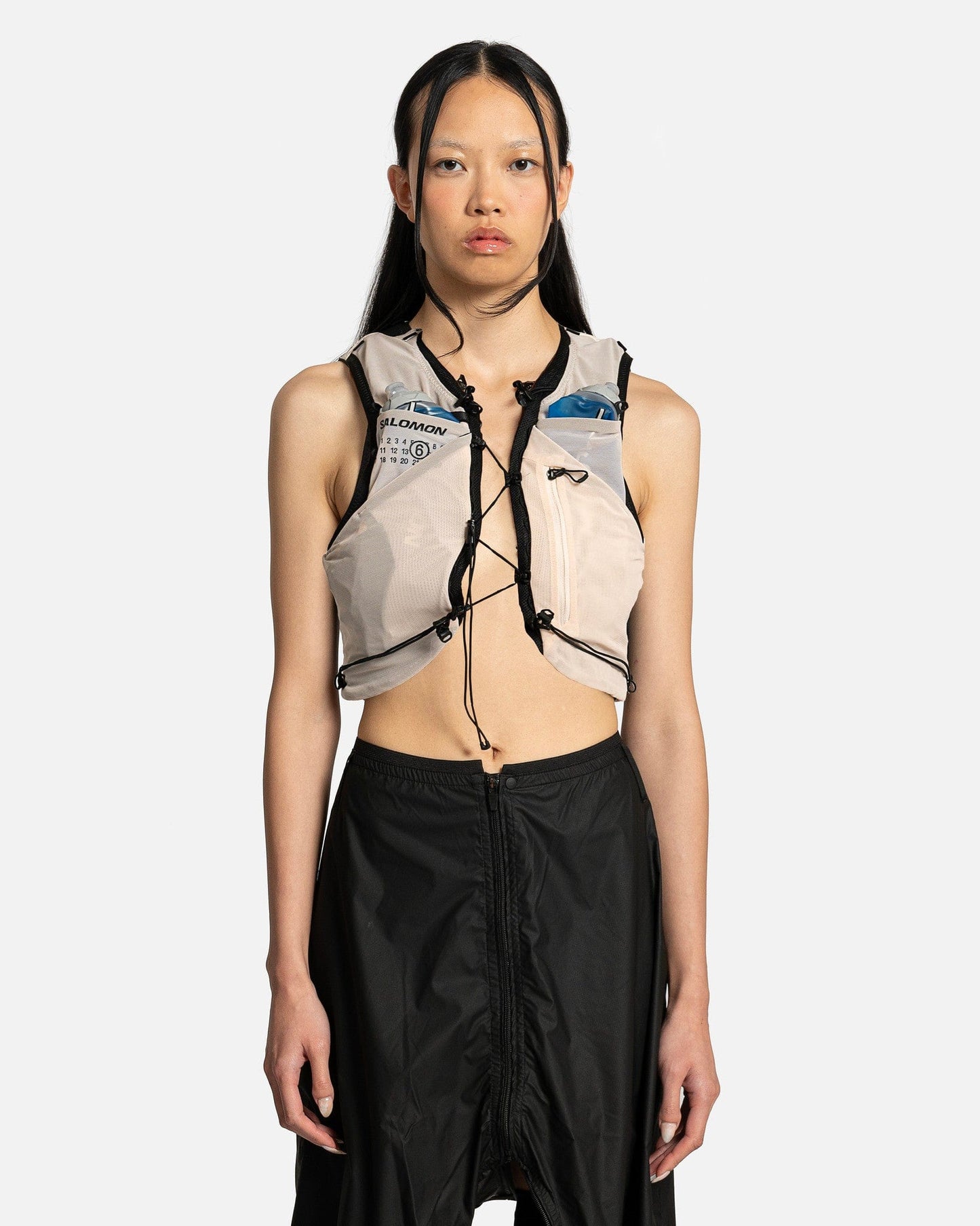 MM6 Maison Margiela Women Tops Salomon ADV Skin 5 Vest in Cream