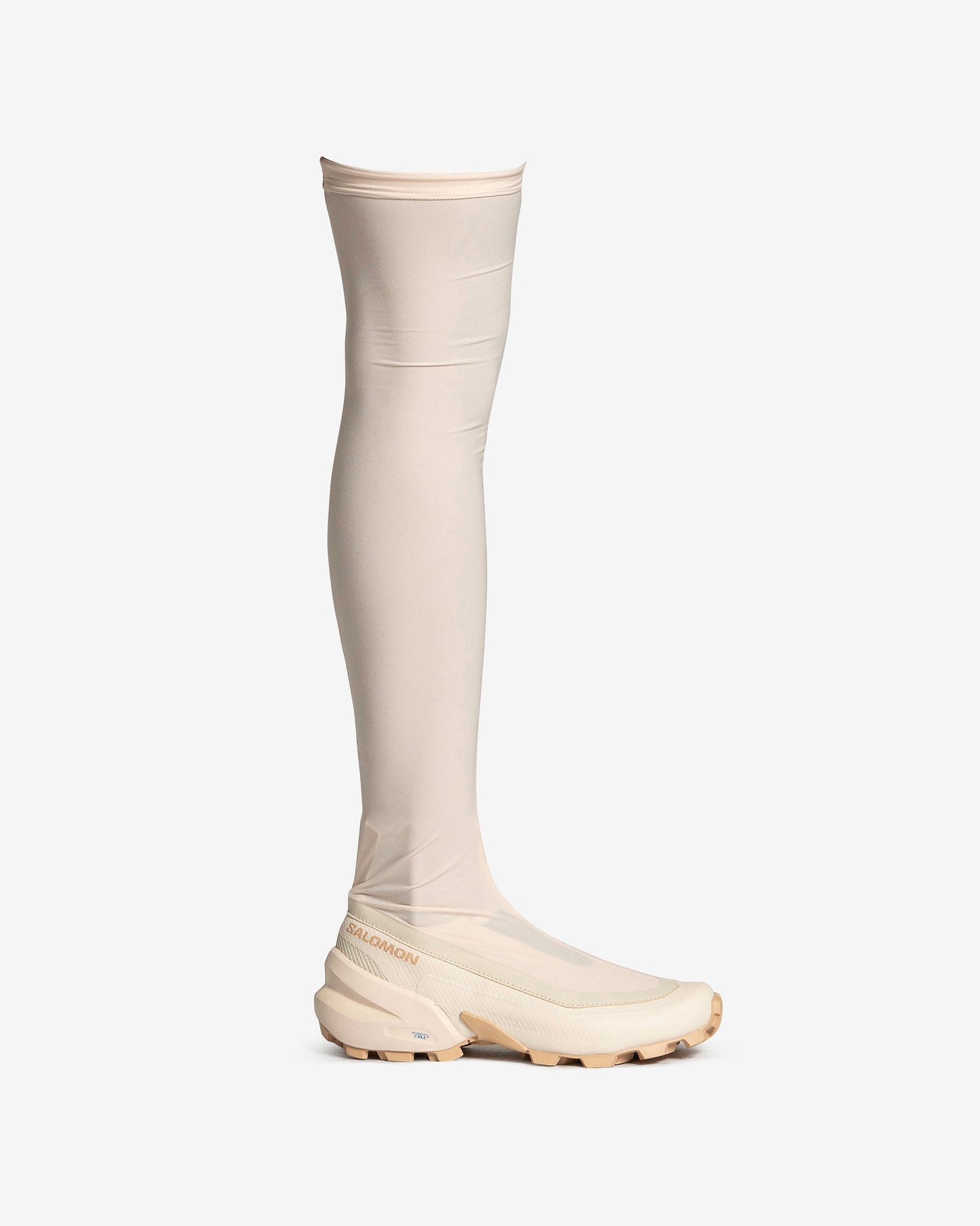 MM6 Maison Margiela Women Boots Salomon Boot in Vanilla Cream