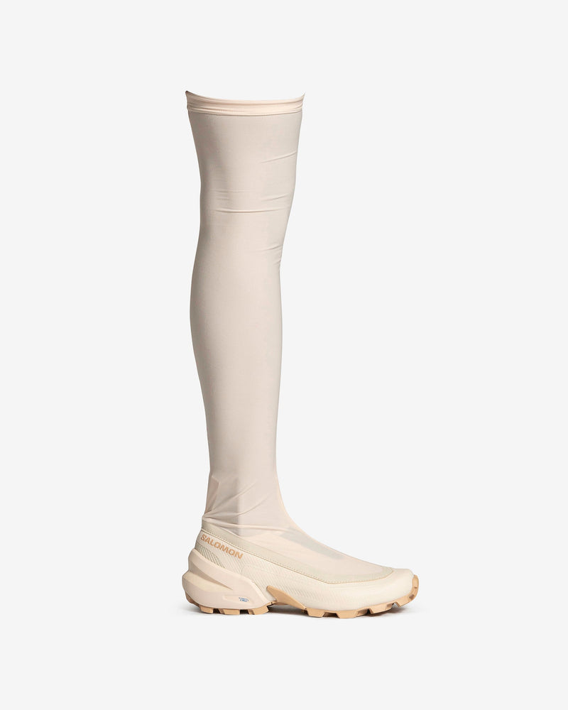 MM6 Maison Margiela Women Boots Salomon Boot in Vanilla Cream