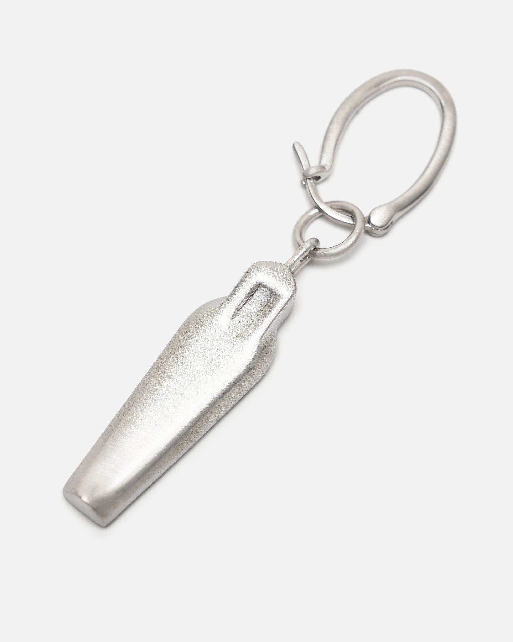 Rick Owens Jewelry OS Sarcophagus Earring in Silver