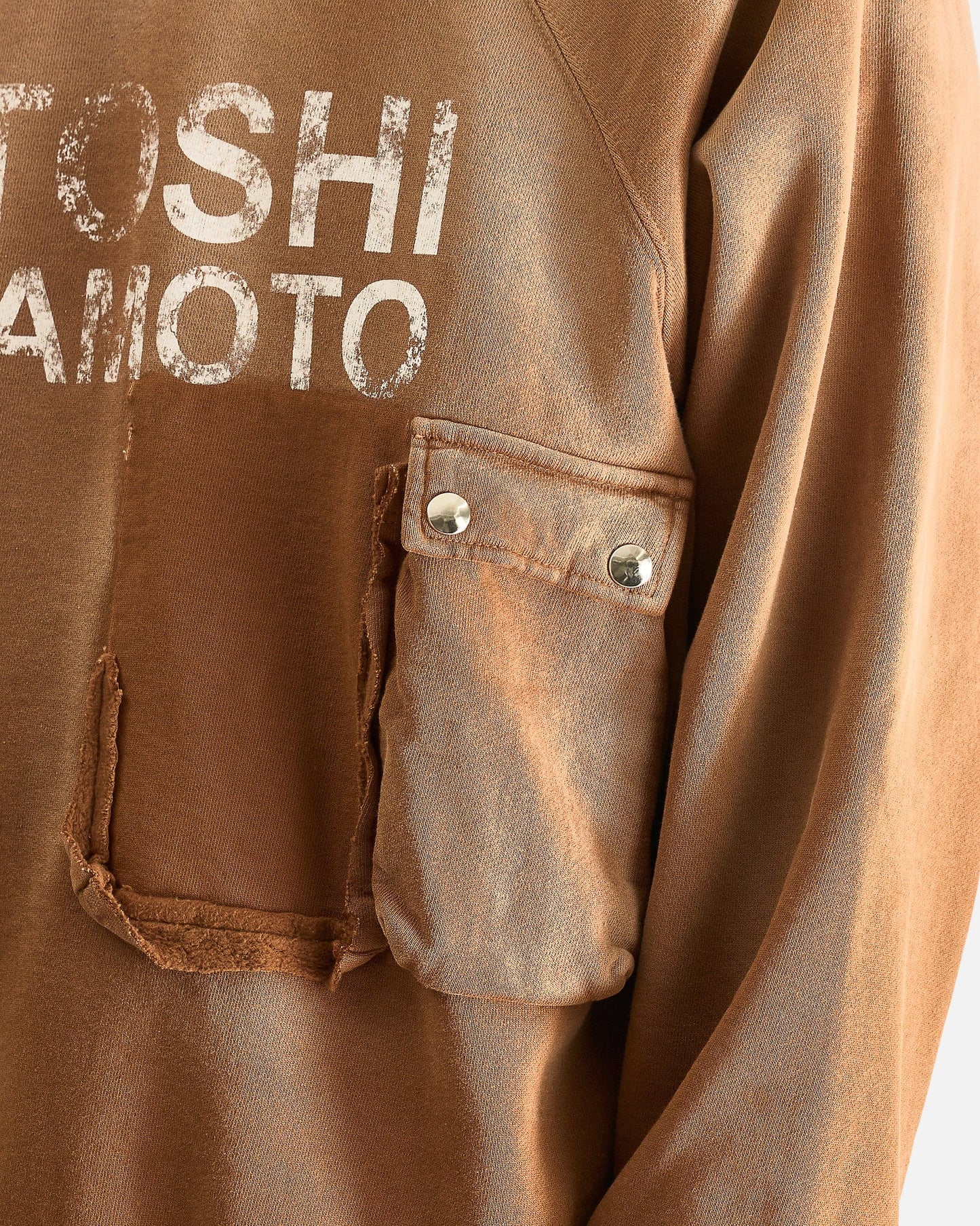 Satoshi Nakamoto Men's Sweatshirts Satoshi Cargo Hoodie in Brick