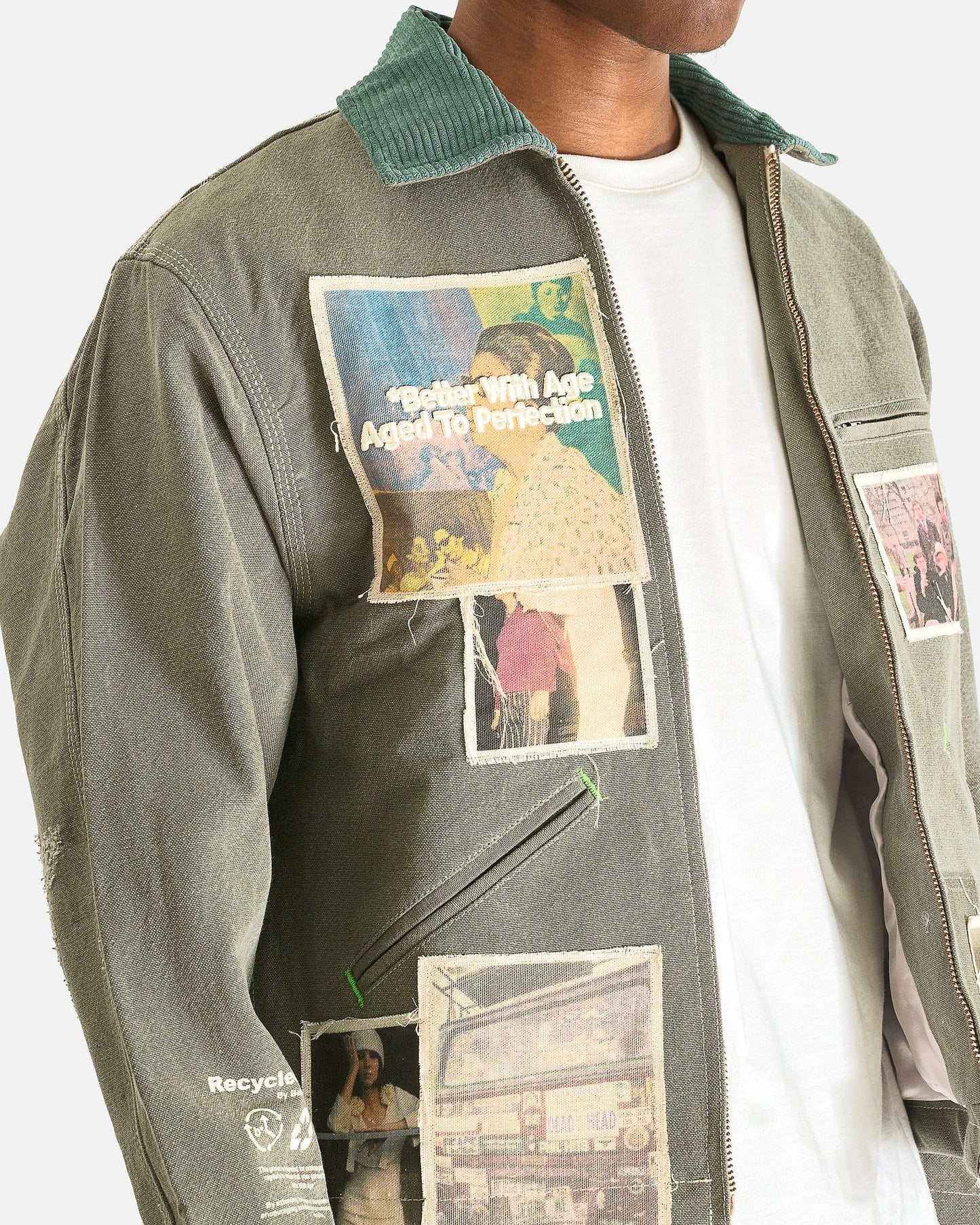 Better With Age Men's Jackets Scandal Reconstructed Workwear Jacket in Multi