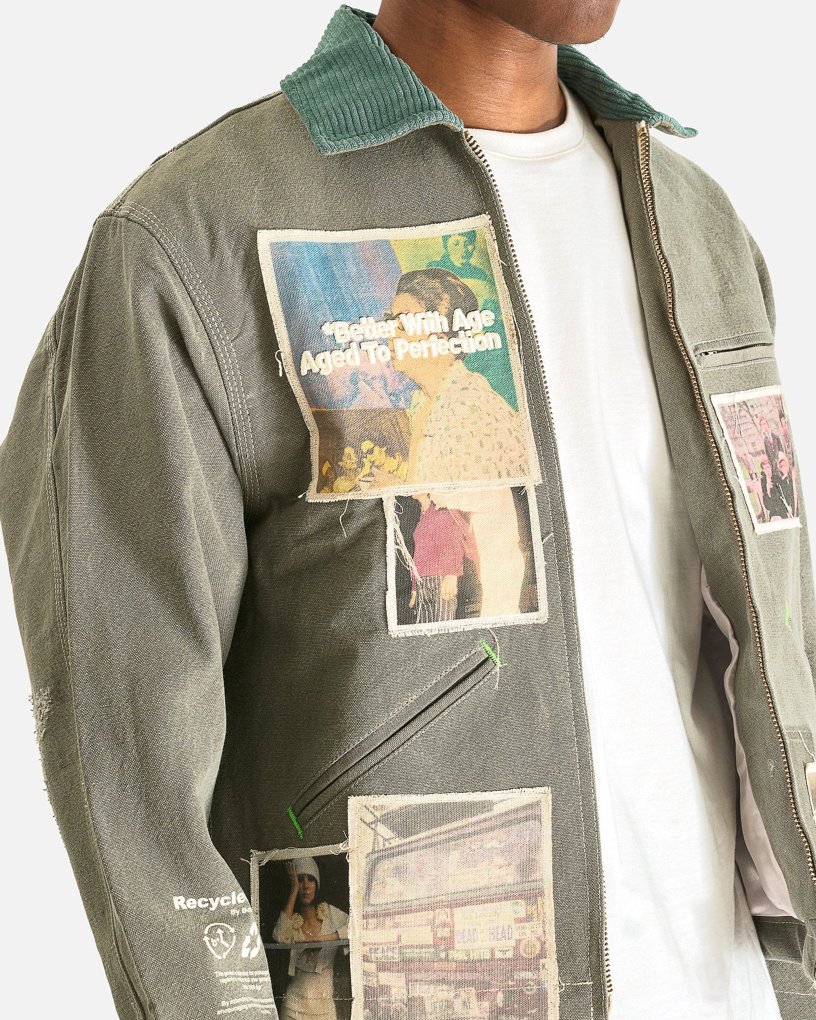 Better With Age Men's Jackets Scandal Reconstructed Workwear Jacket in Multi