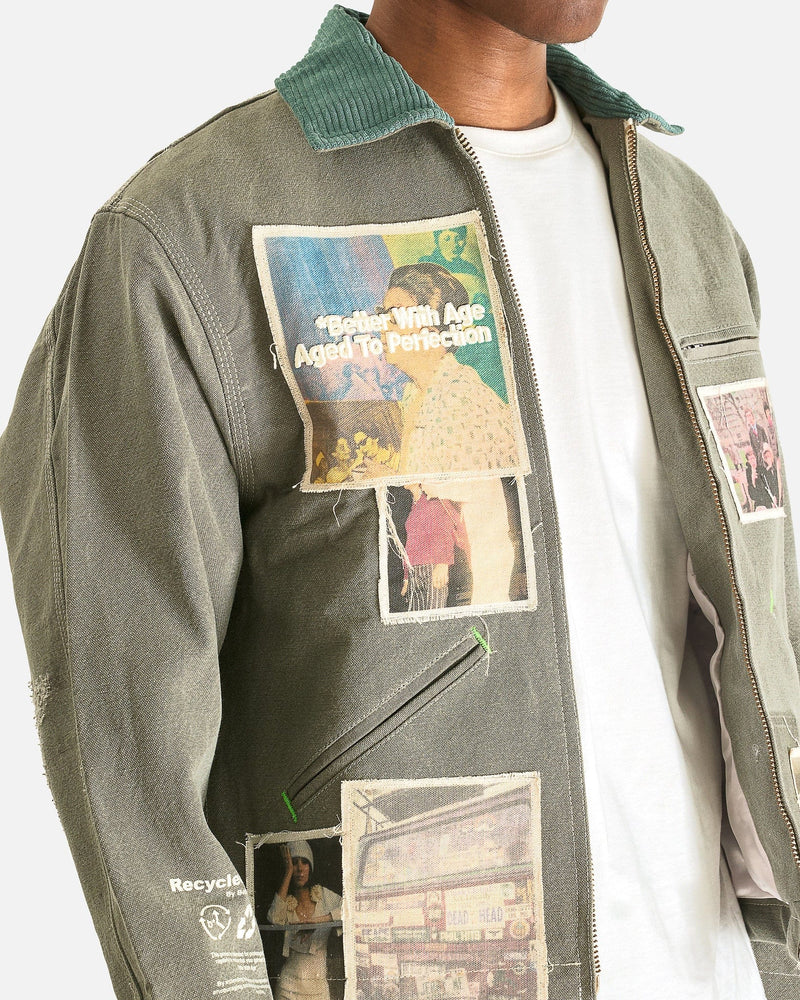 Better With Age Men's Jackets Scandal Reconstructed Workwear Jacket in Multi