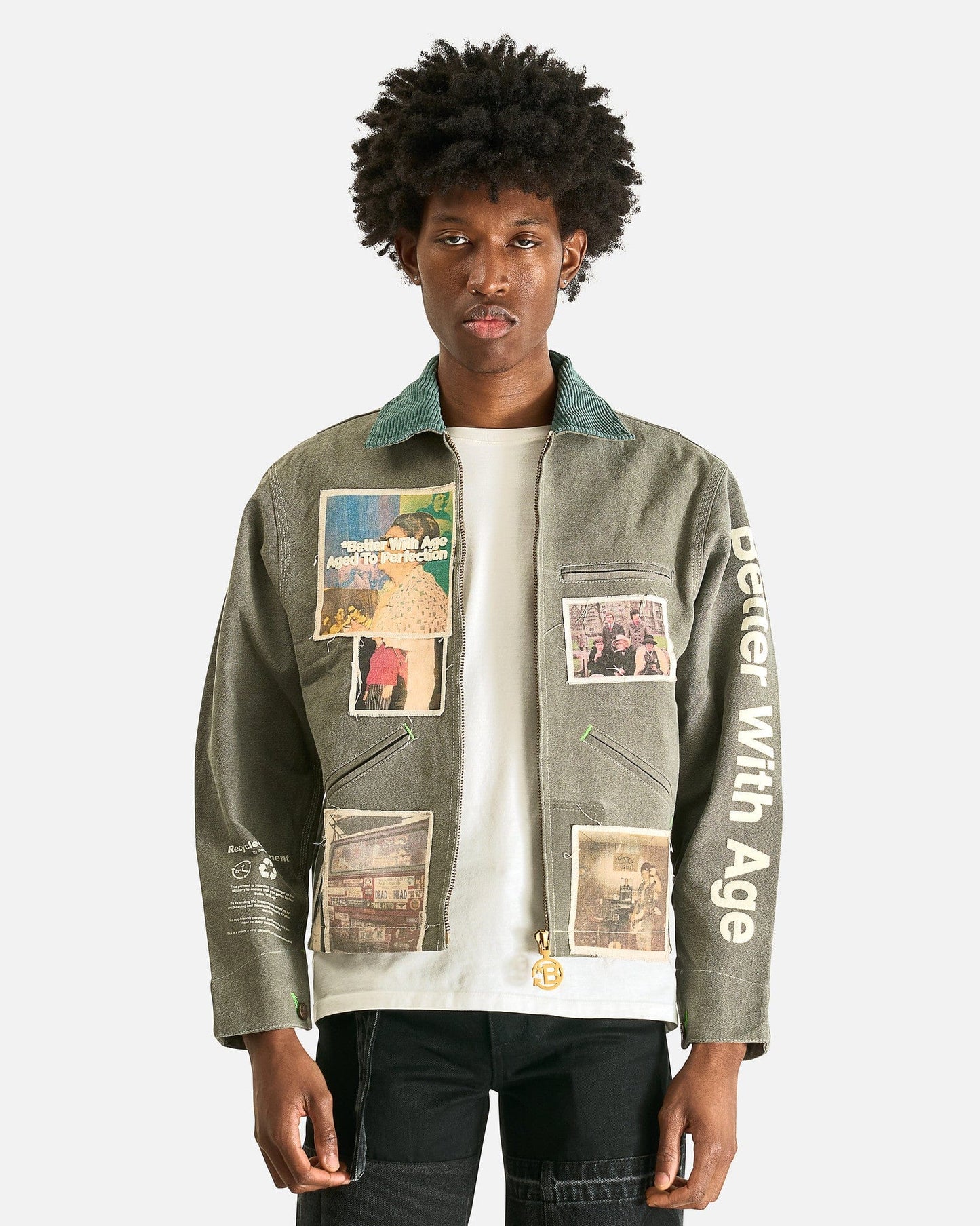 Better With Age Men's Jackets Scandal Reconstructed Workwear Jacket in Multi