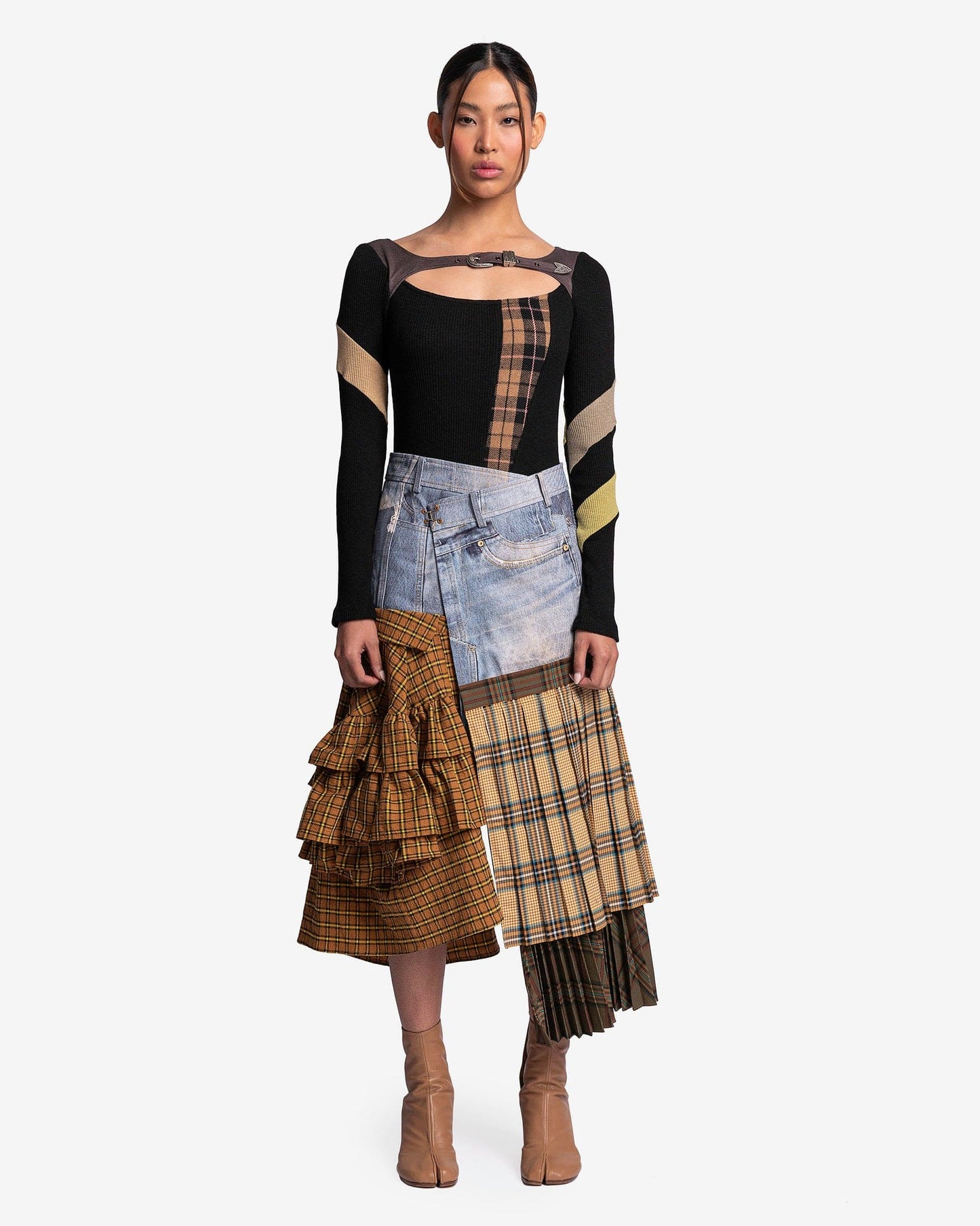 Andersson Bell Women Dresses Scarlett Multi Combo Dress in Multi