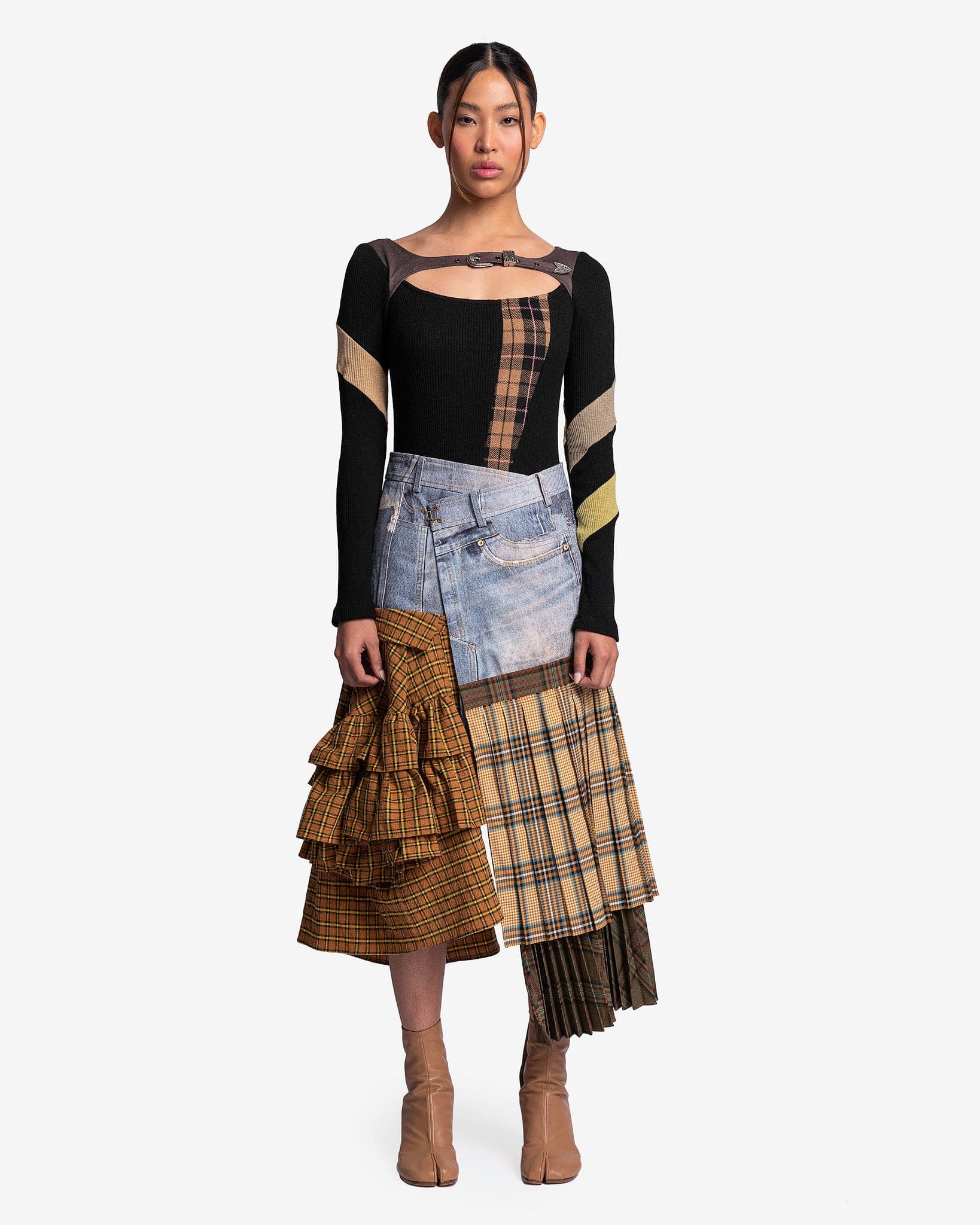 Andersson Bell Women Dresses Scarlett Multi Combo Dress in Multi