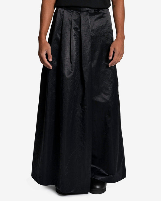 Willy Chavarria Men's Pants Schoolboy Pants in Black