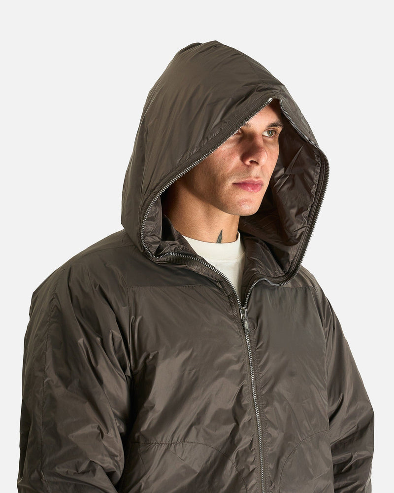 Rick Owens DRKSHDW Men's Jackets Sealed Windbreaker in Bronze