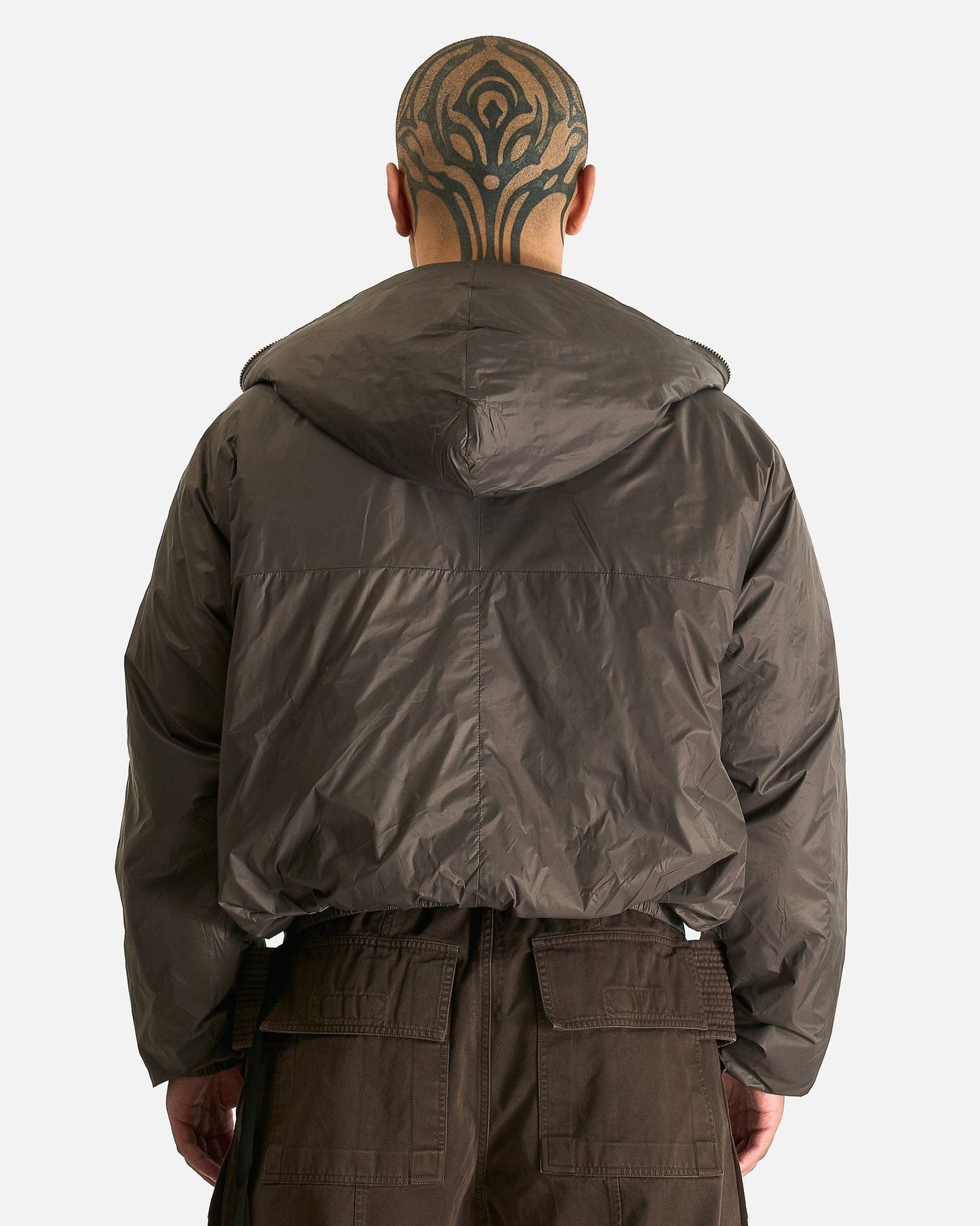 Rick Owens DRKSHDW Men's Jackets Sealed Windbreaker in Bronze