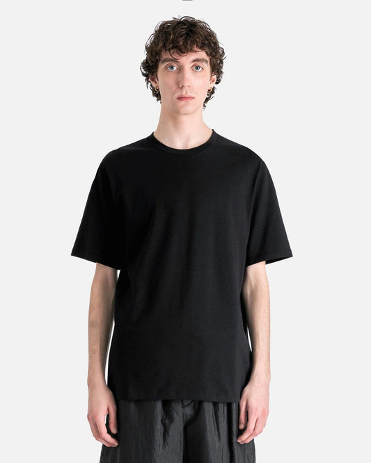 Jil Sander Men's Shirts Seasonal Logo T-Shirt in Black