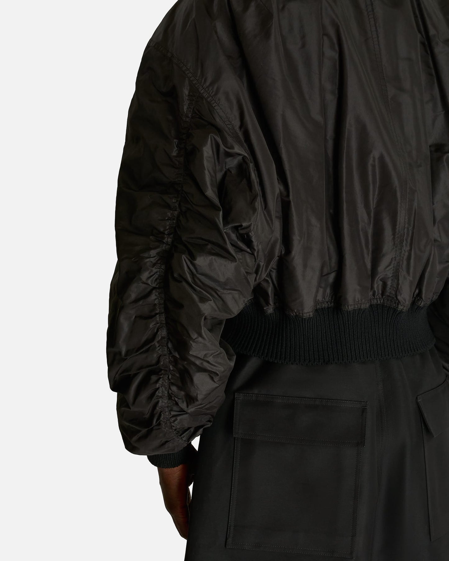 Rick Owens Men's Jackets Secchia Flight in Black
