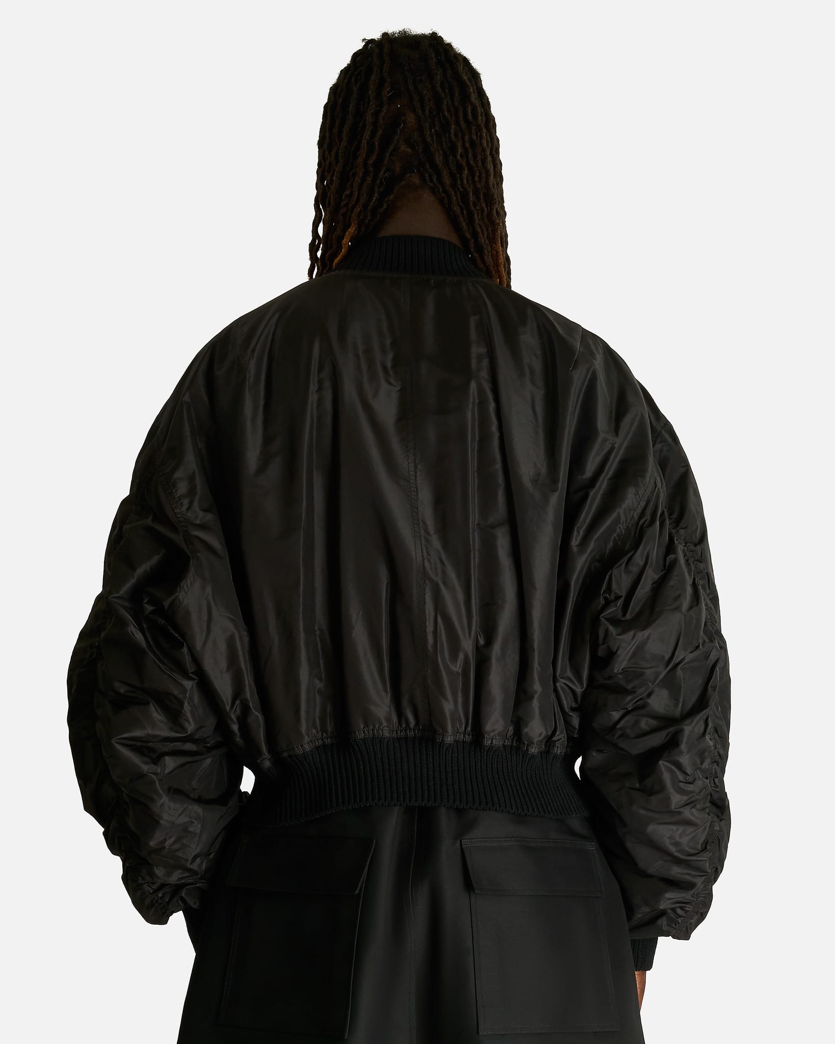 Rick Owens Men's Jackets Secchia Flight in Black