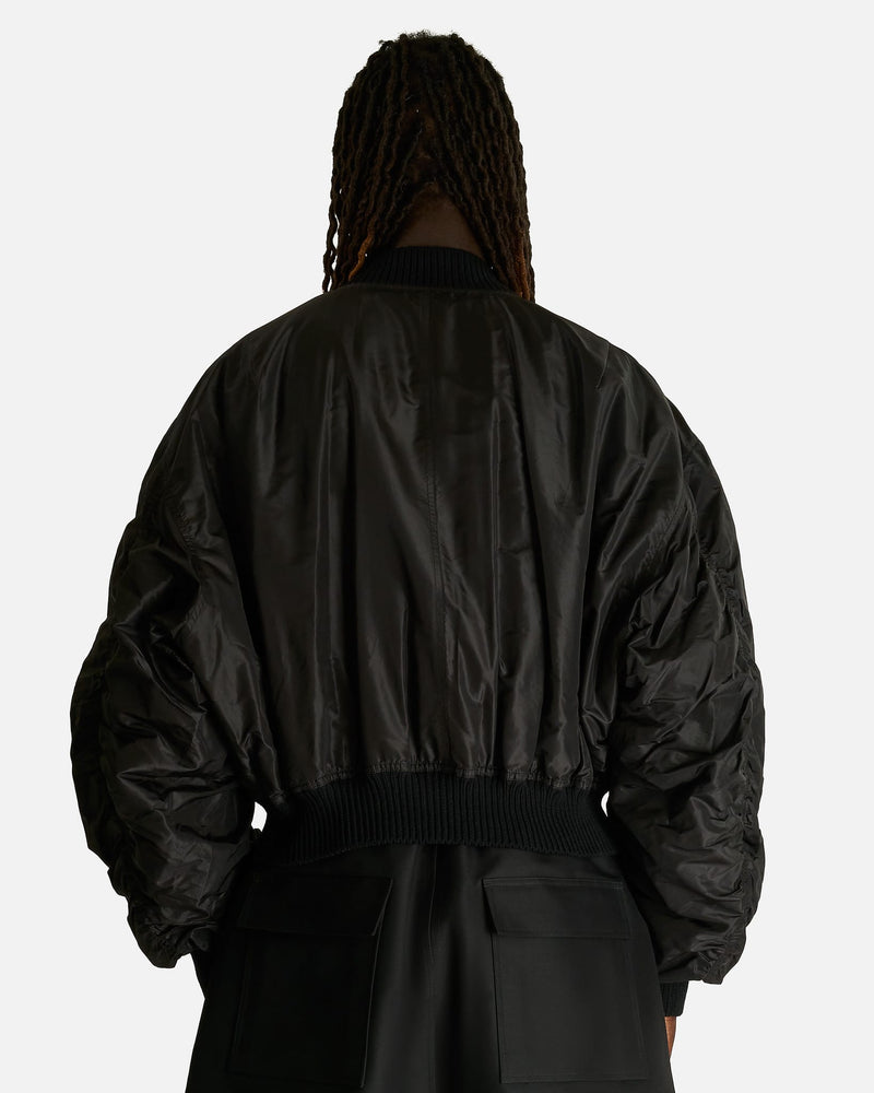 Rick Owens Men's Jackets Secchia Flight in Black