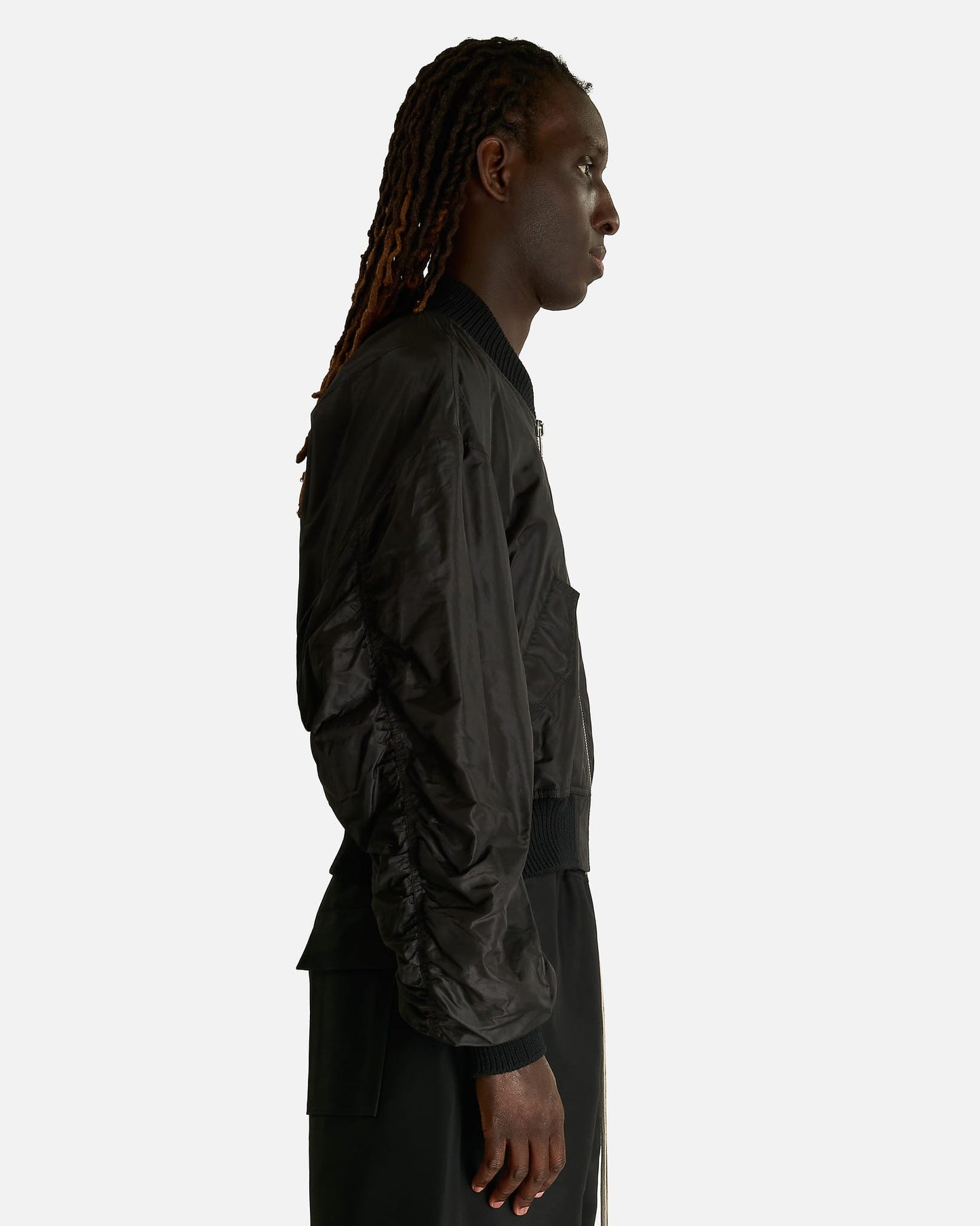 Rick Owens Men's Jackets Secchia Flight in Black