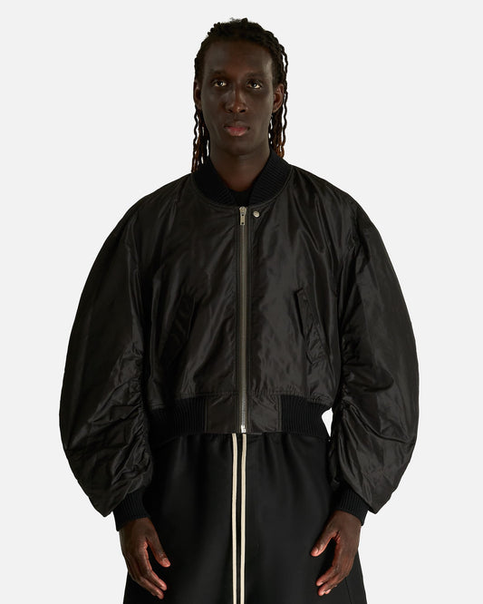 Rick Owens Men's Jackets Secchia Flight in Black