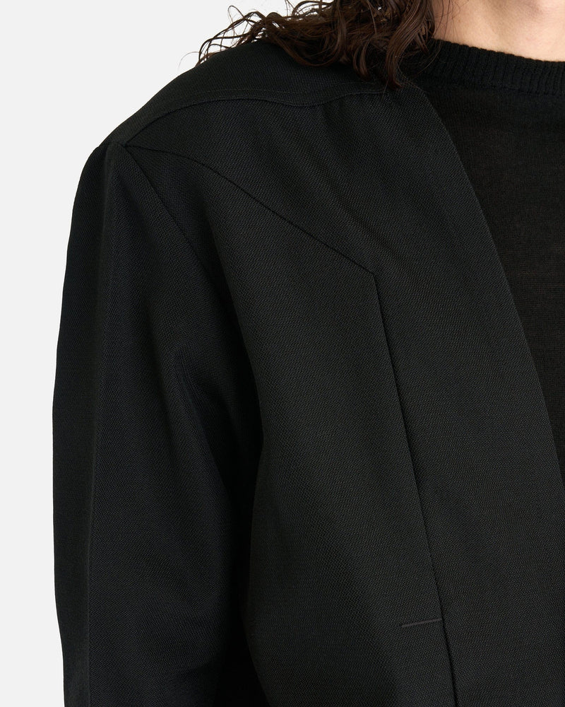 Rick Owens Men's Shirts Secret Larry Shirt in Black