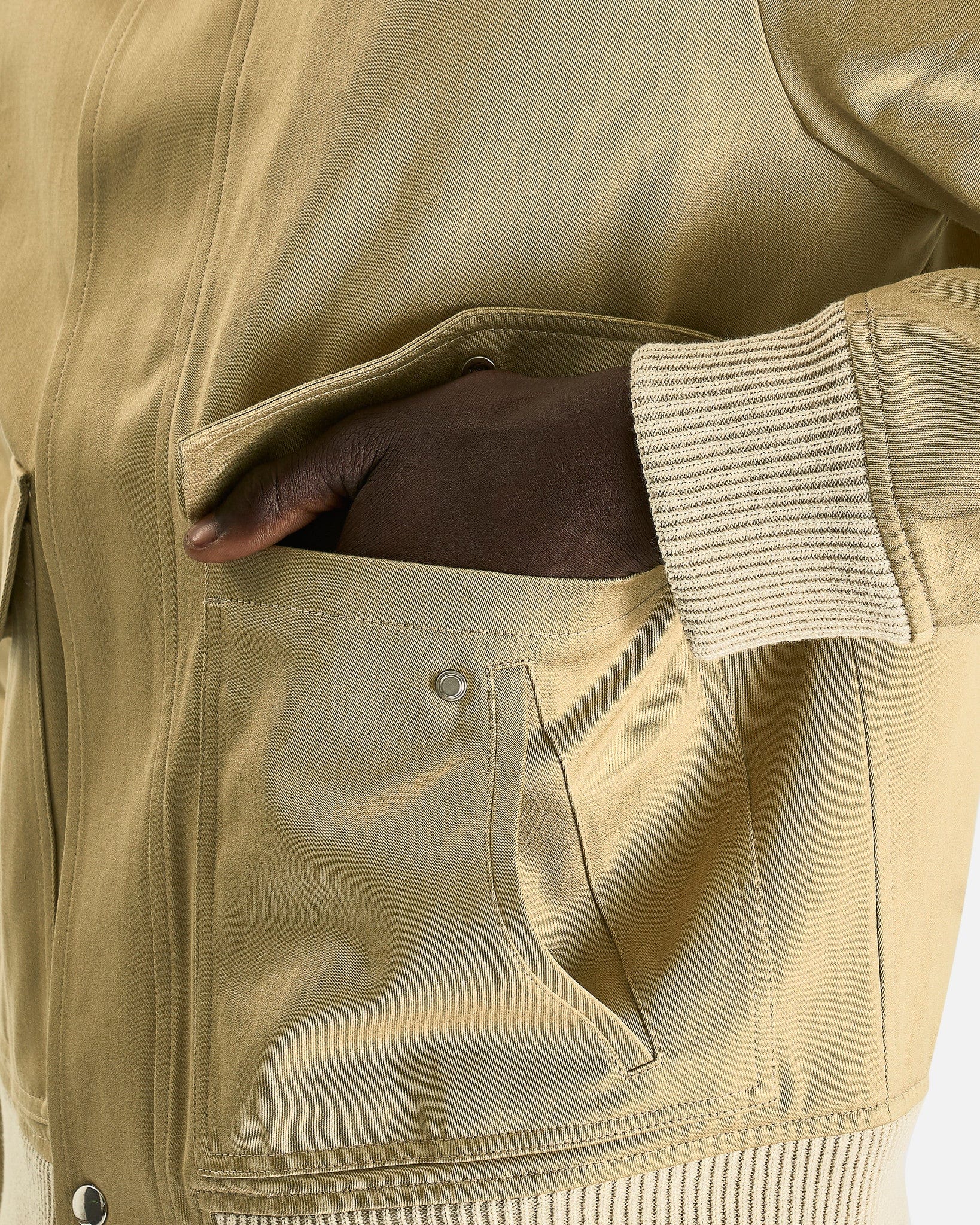 Wales Bonner Men's Jackets Shade Varsity Jacket in Hunter