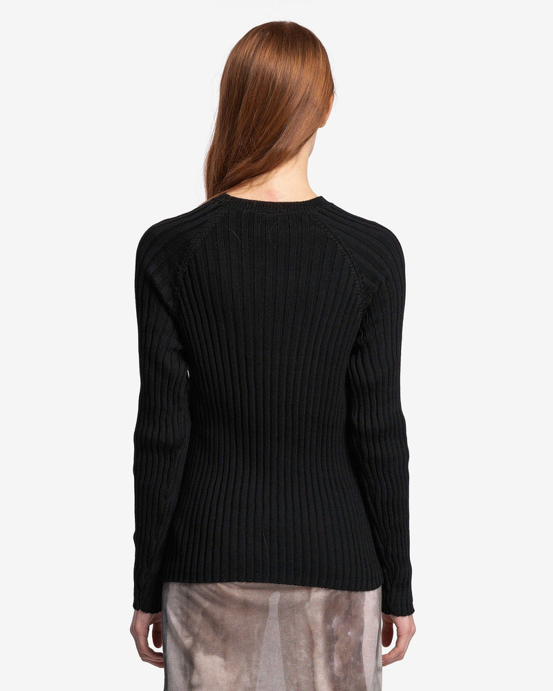 Paloma Wool Women Sweaters Sheriff Zip Detail Knit Jumper in Black
