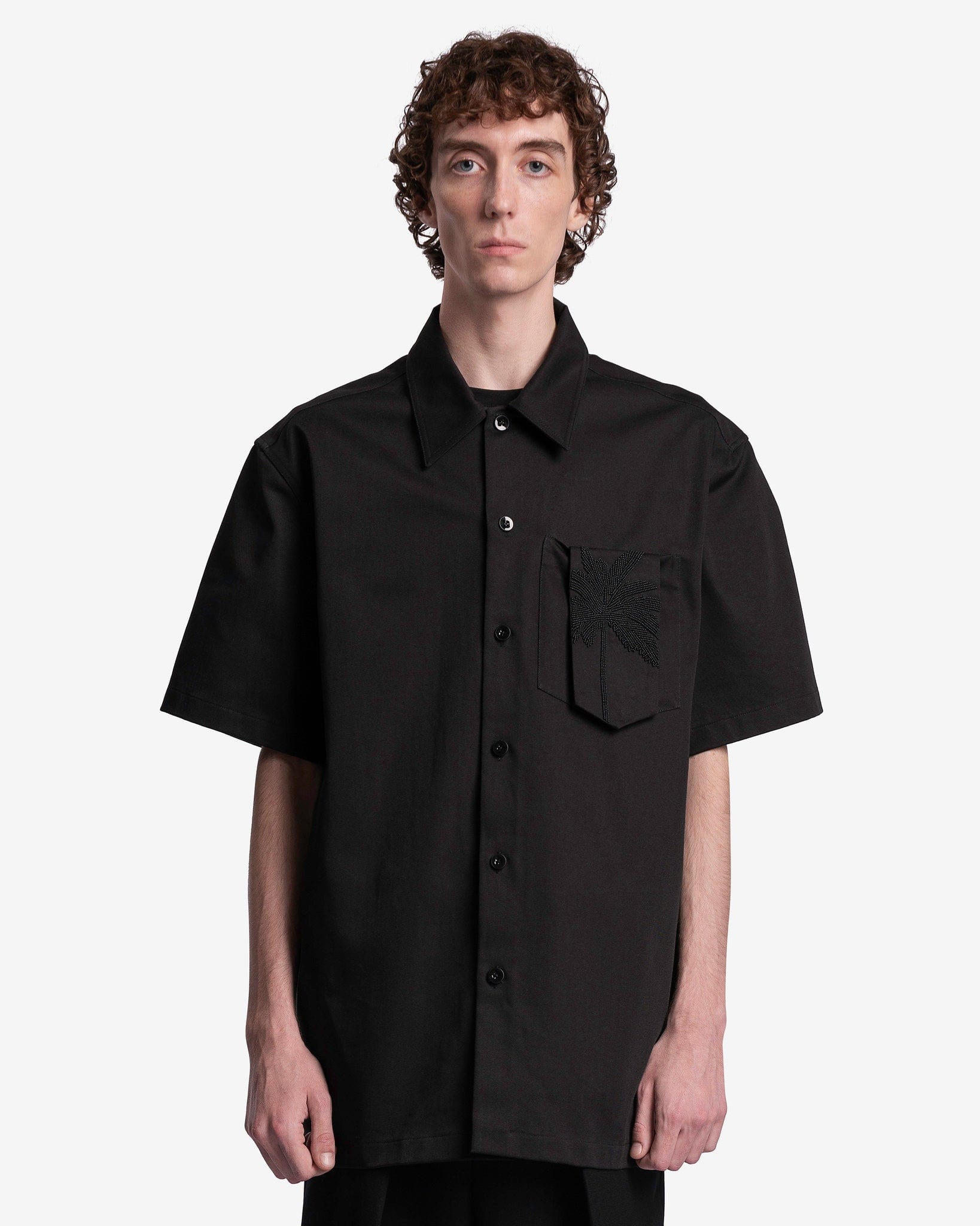 Jil Sander Men's Shirts Shirt EMB in Black