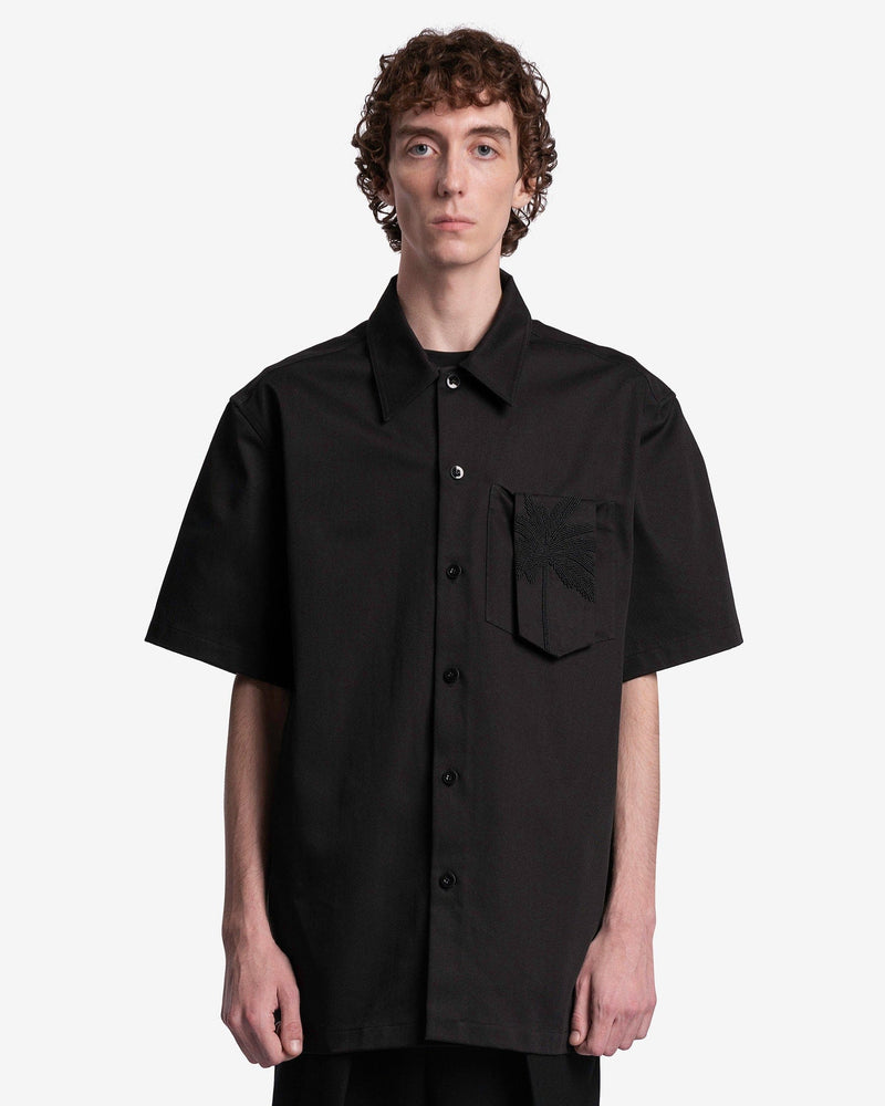 Jil Sander Men's Shirts Shirt EMB in Black