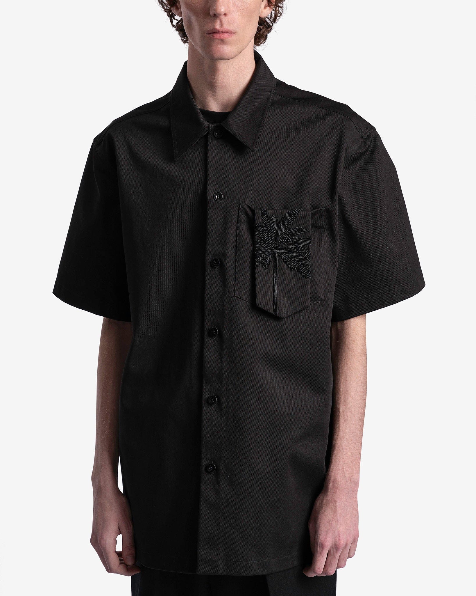 Jil Sander Men's Shirts Shirt EMB in Black