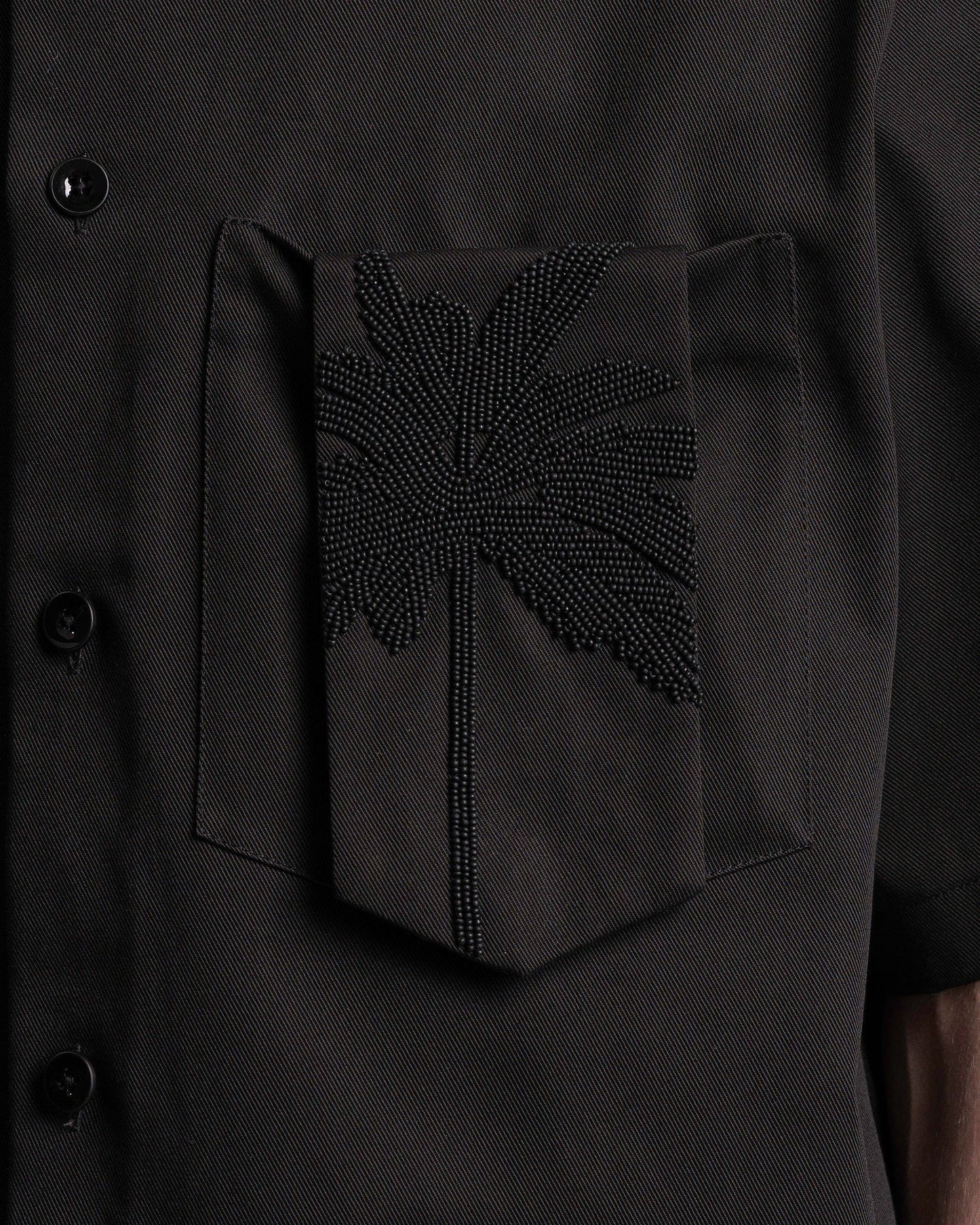 Jil Sander Men's Shirts Shirt EMB in Black